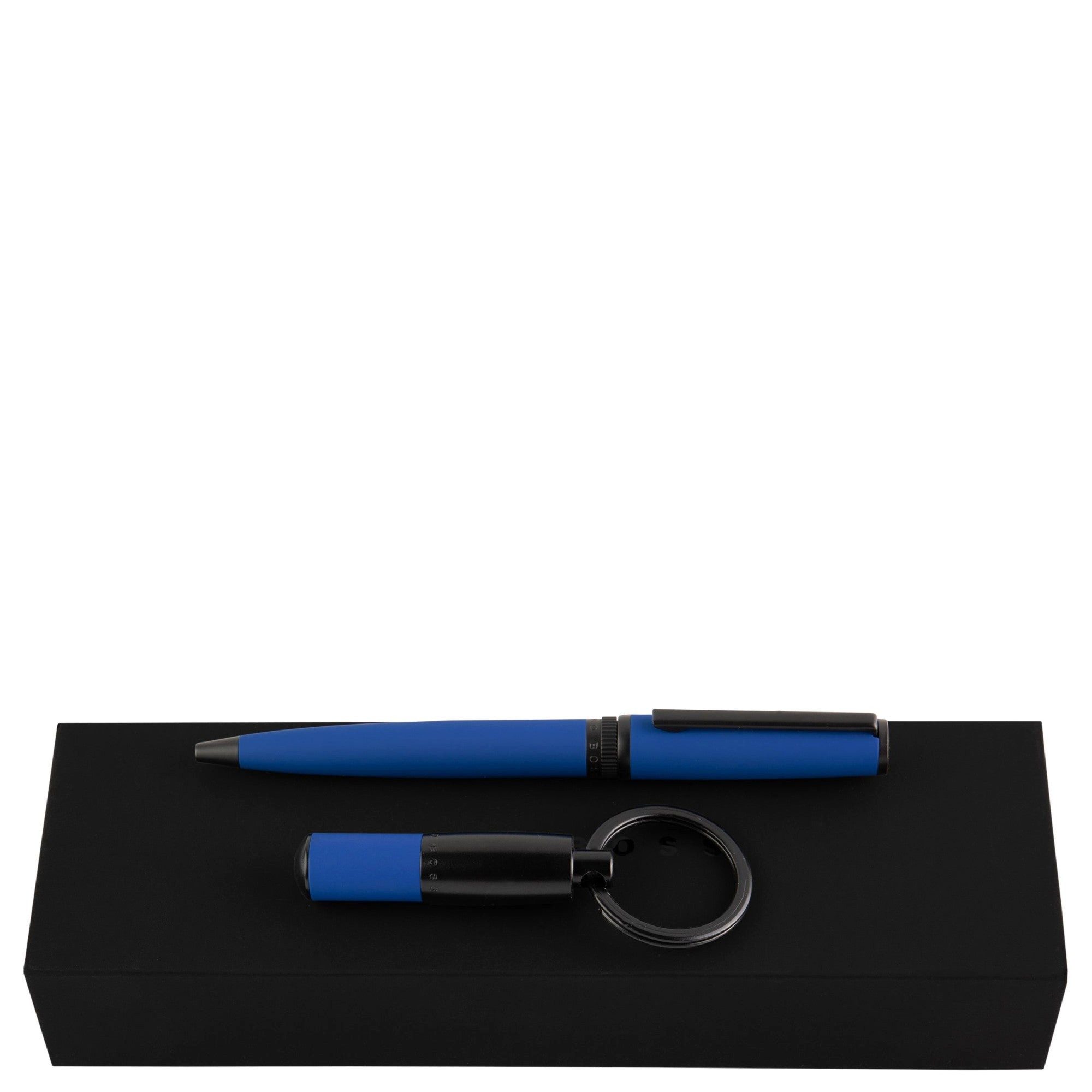 Kugelschreiber Set Gear - Schreibset 2tlg. (matrix blue)