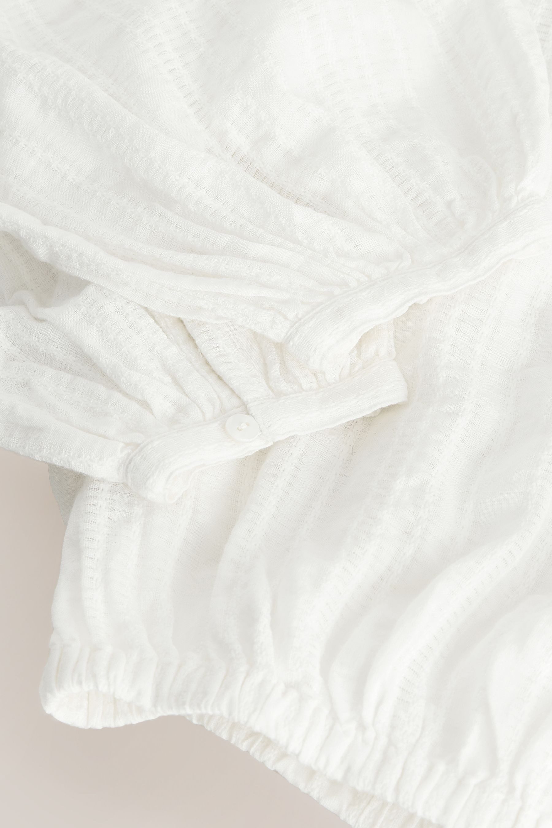 Next Langarmbluse Langärmelige Bardot-Bluse mit Struktur (1-tlg) – Bild 4 von 5