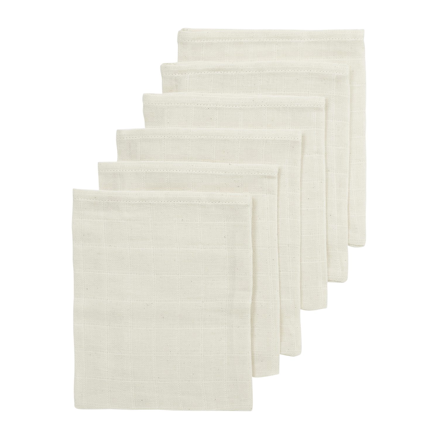 Meyco Baby Stoffwindeln Nature (6-St), 20x17cm - 6-Pack