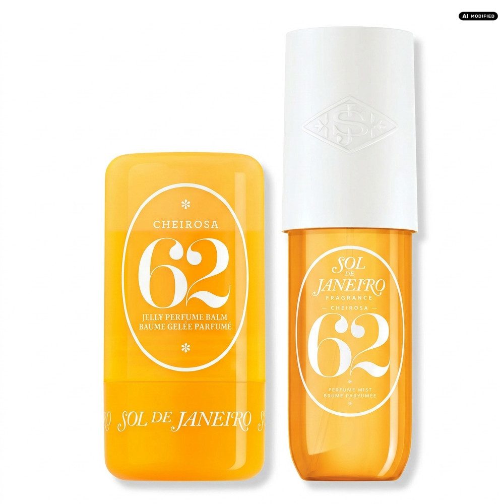 Sol de Janeiro Körperpflegeduft Sol de Janeiro Cheirosa 62 Jelly Balm und Body Spray Duo, Duftstick und Body Spray im ikonischen Cheirosa 62 Duft kombiniert