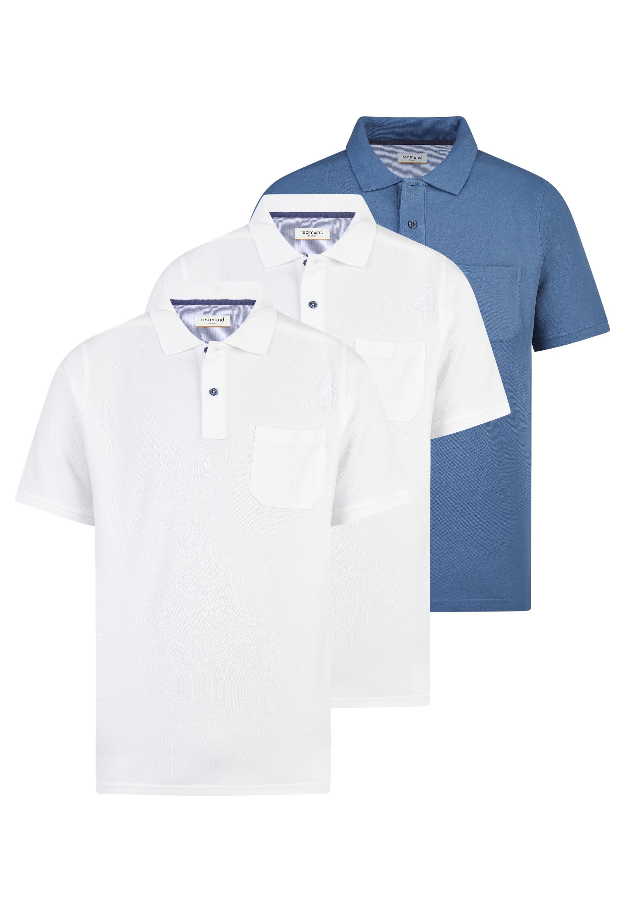 Poloshirt 3er Pack Basic