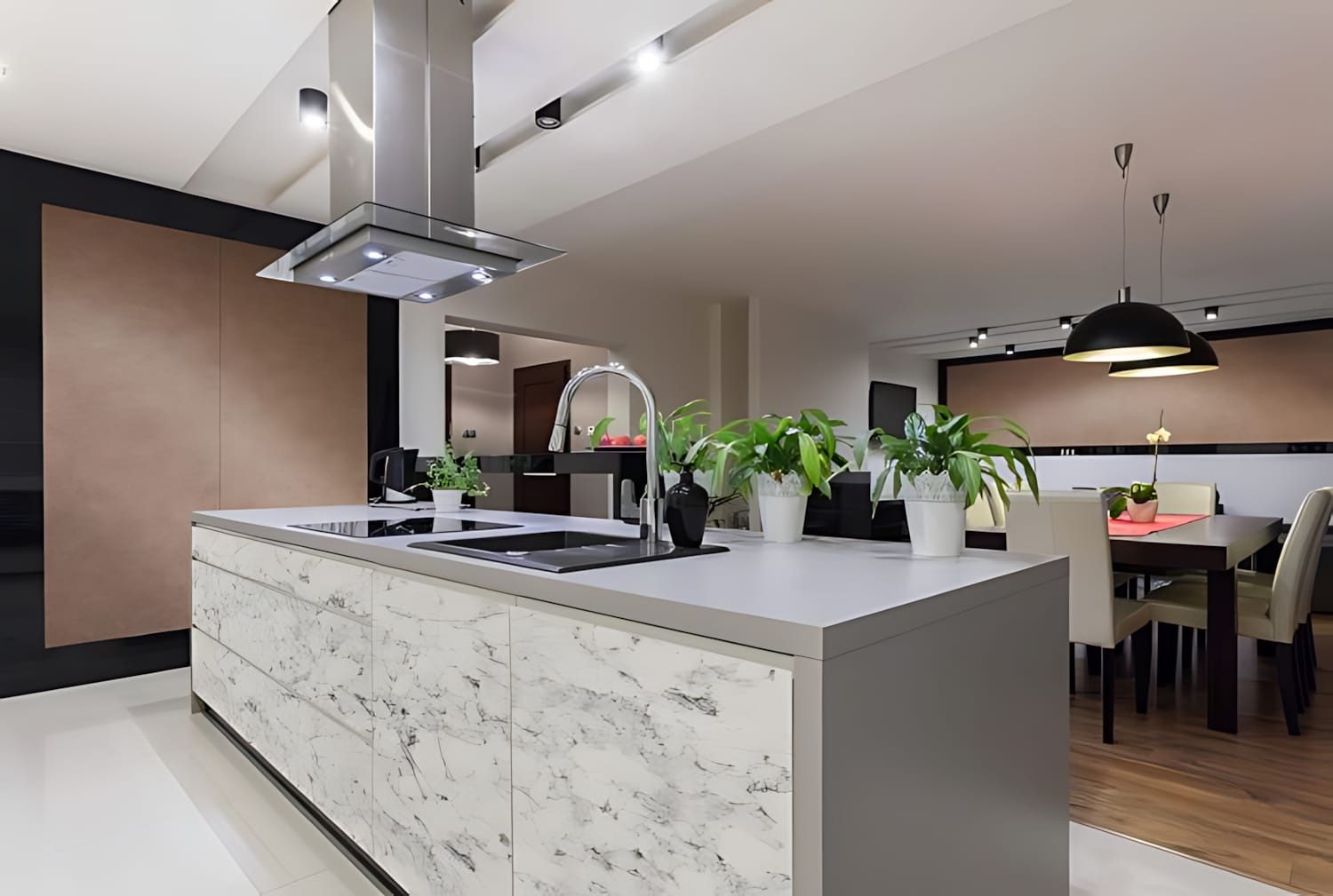 Thumbnail - Wallface Dekorpaneele 23098 MARBLE Wandverkleidung in Marmor Optik matt weiß 2,60 m2, BxL: 100x260 cm, 2.6 qm, (Dekorpan...