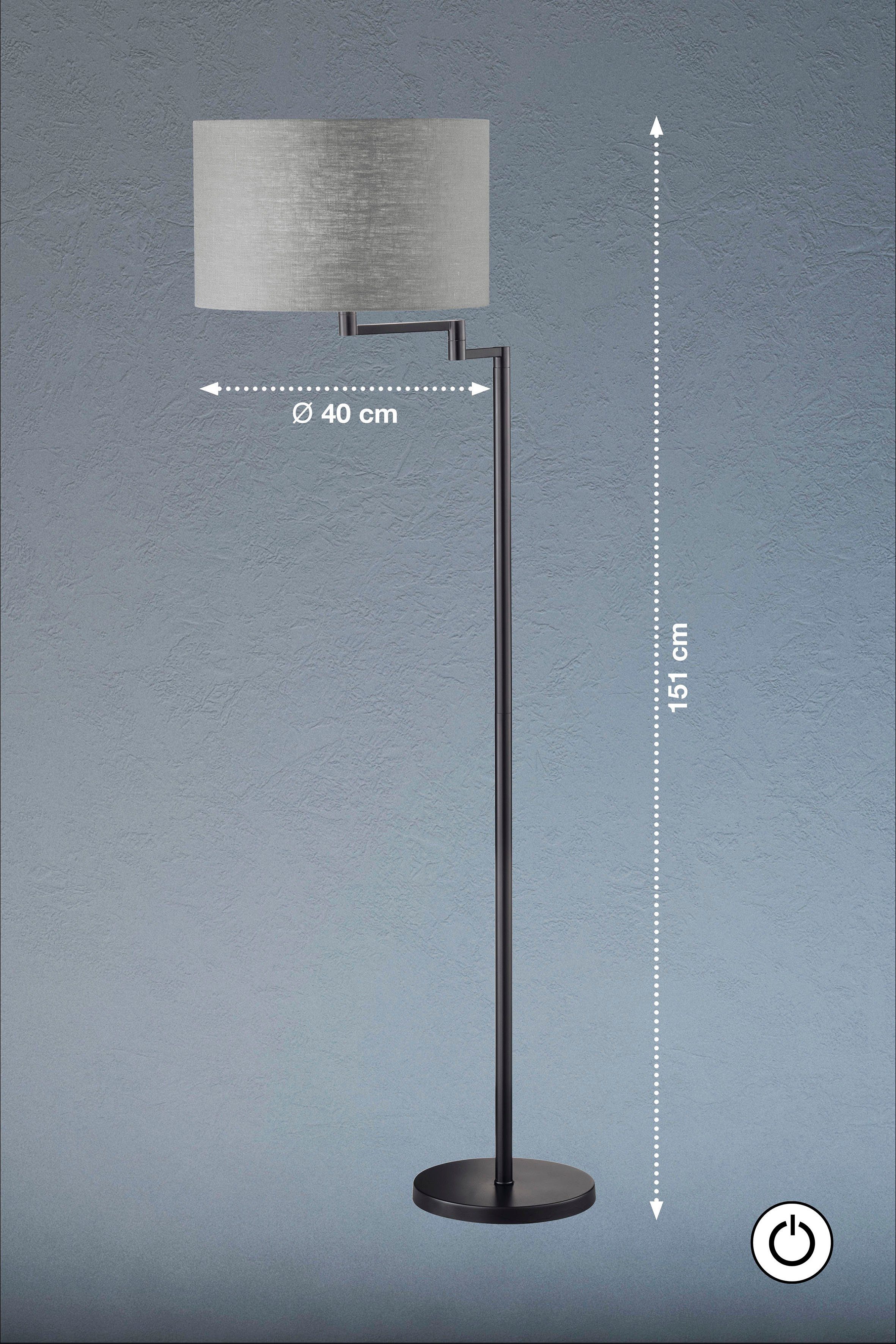 Rota, FISCHER HONSEL & ohne Leuchtmittel Ein-/Ausschalter, Stehlampe