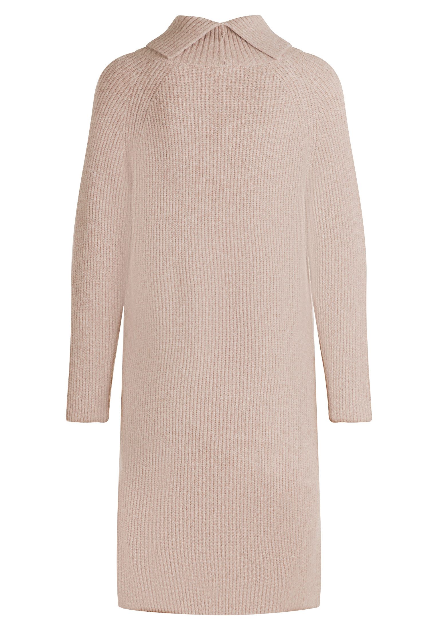 Cartoon Strickkleid Damen mit Turtle Neck