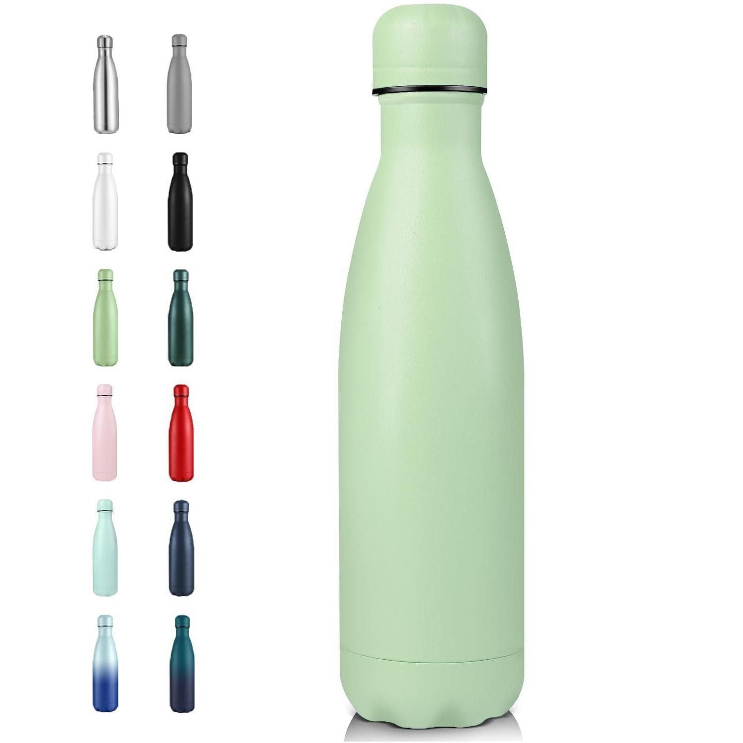 LuxusKollektion Thermoflasche Trinkflasche Edelstahl 500ml Grün