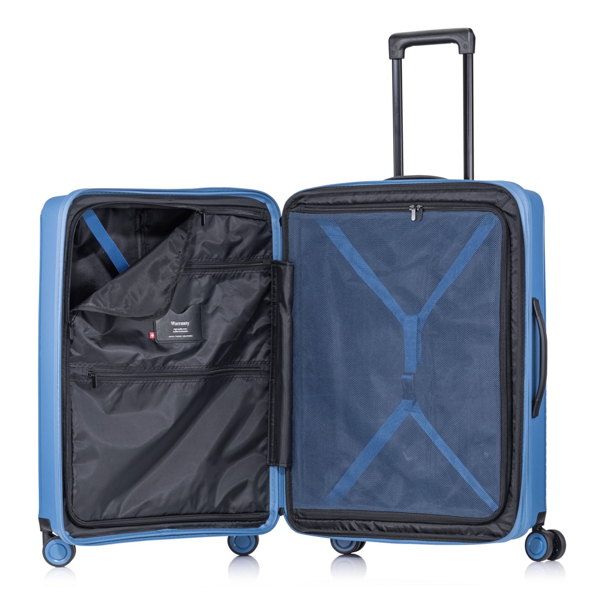 Pack Easy Hartschalen-Trolley Jet, 4 Rollen, Polypropylen