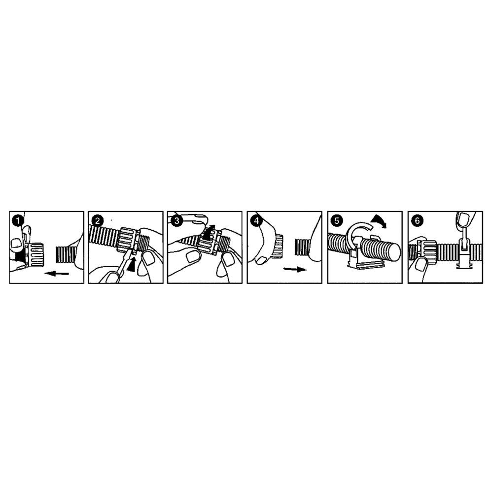 LAPP Kabelzubehör LAPP 55506355 SILVYN® FPAG-M25x1.5/2 Schlauchverschraubung Schwarz M25, (SILVYN® FPAG-M25x1.5/2)