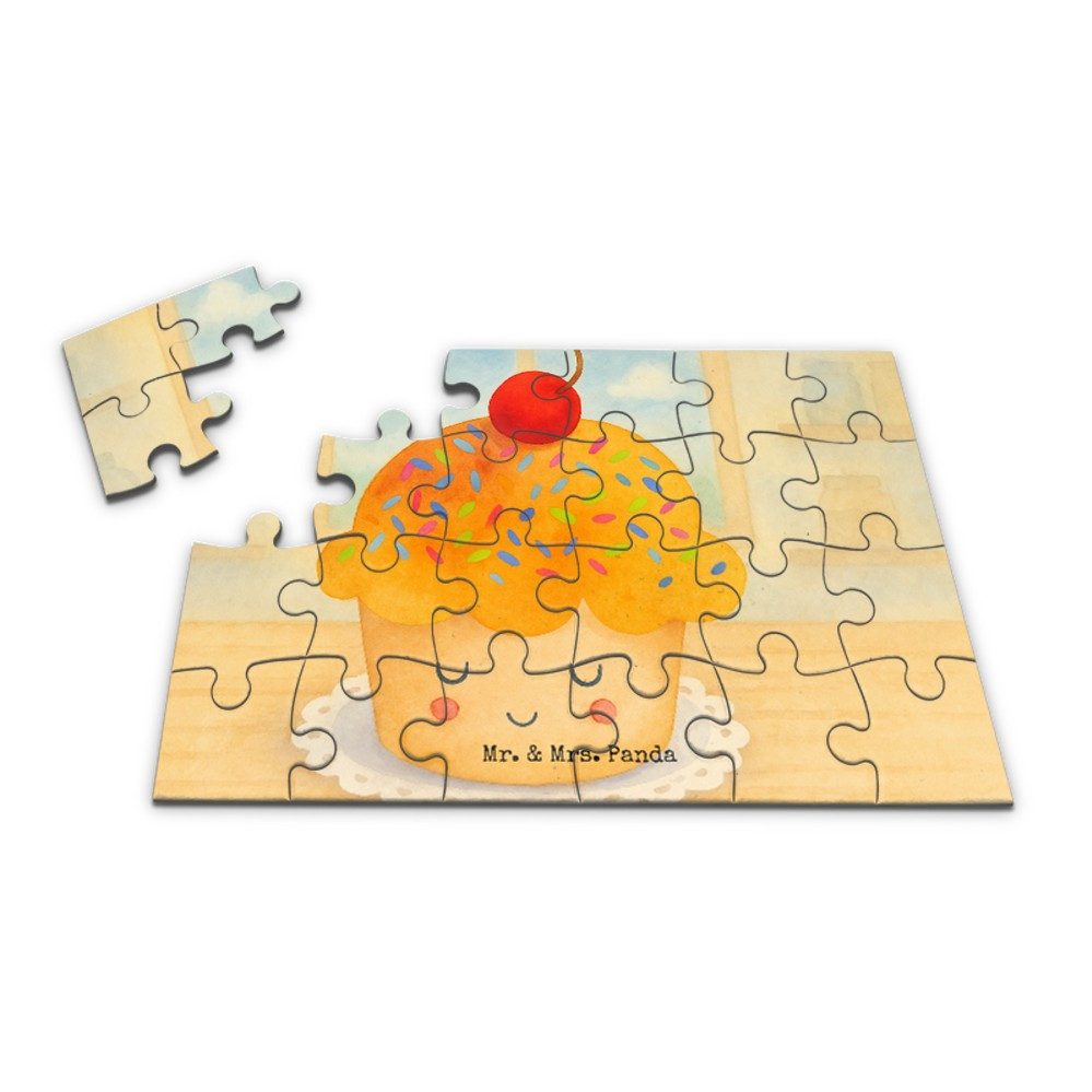 Mr. & Mrs. Panda Puzzle Cupcake Design, Puzzle 24 Teile, Weiß, 1000 Teile, Muffin, Legespiel, 24 Puzzleteile, Motivation Sprüche 300 Teile Puzzle 2000 Teile Puzzle