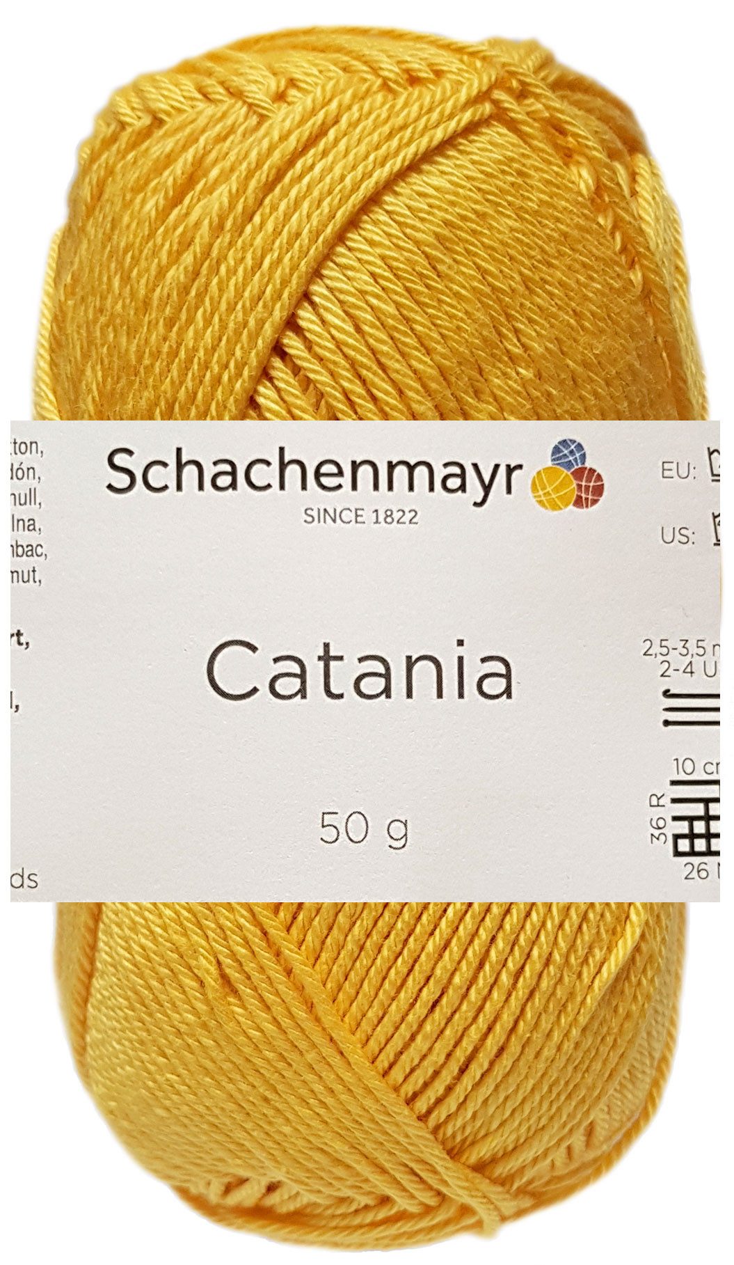 Schachenmayr 50 Gramm Schachenmayr Catania Farbauswahl Bastelgarn, 125 m