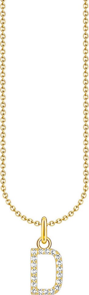 THOMAS SABO Kette mit Anhänger Buchstab... THOMAS SABO Kette mit Anhänger Buchstab...