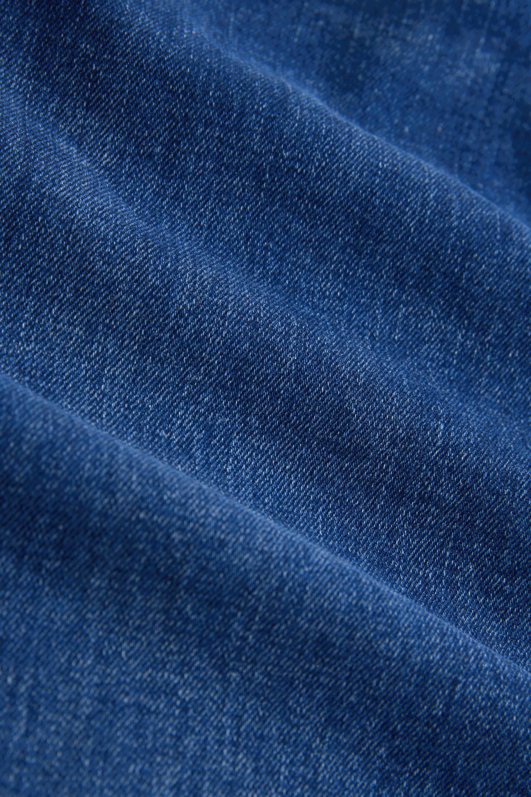 Next Stretch-Jeans Hochbund-Jeans mit weitem Bein, Kurzgröße (1-tlg) – Bild 3 von 5