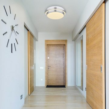 Globo Deckenleuchte Deckenleuchte Wohnzimmer Deckenlampe Bewegungsmelder LED Badezimmer