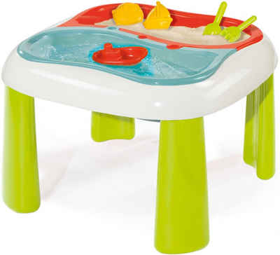 Smoby Spieltisch Sand- und Wasserspieltisch, mit 2 herausnehmbaren Wannen; Made in Europe