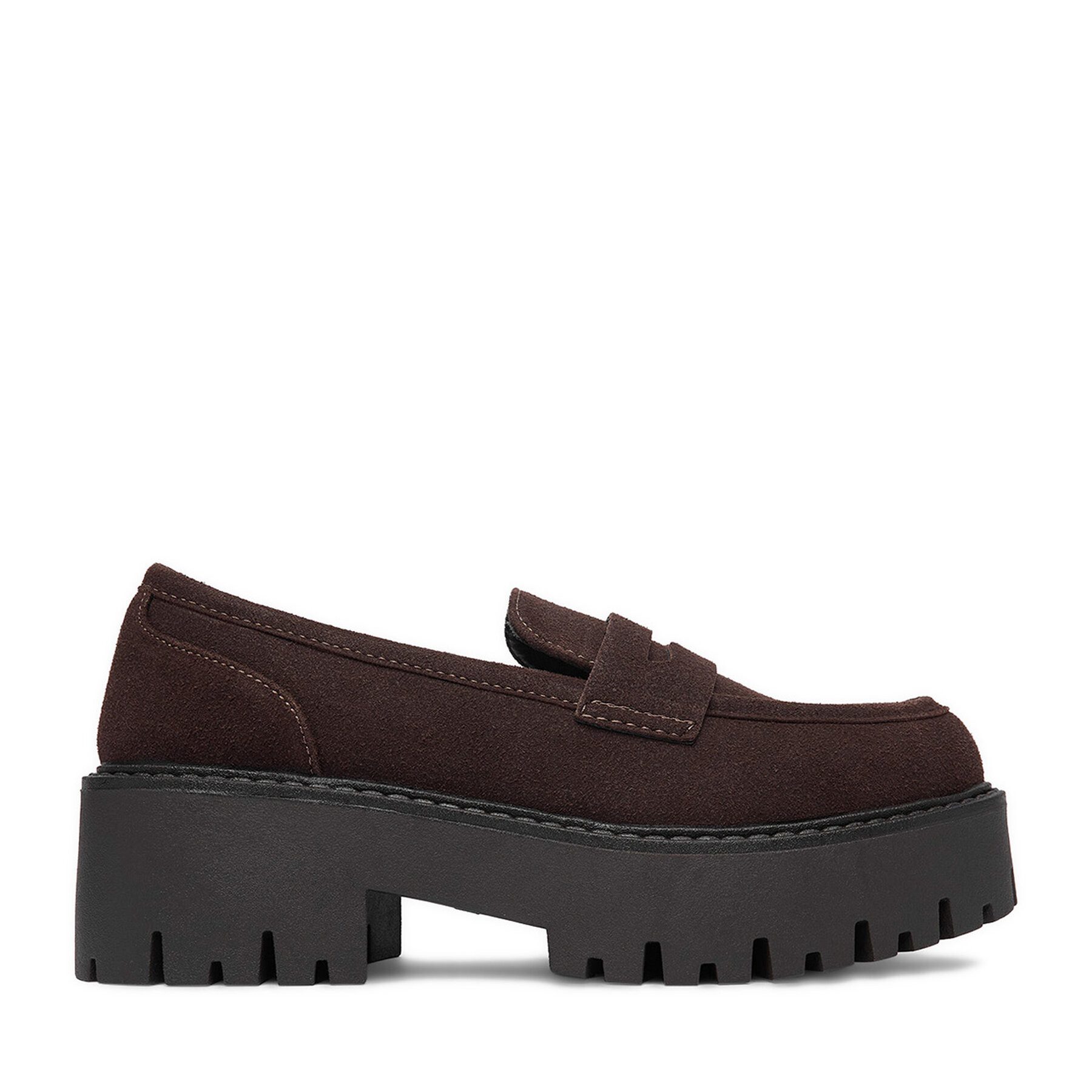 DeeZee Deezee Damen Loafer 5907964281733 Braun Schlupfboots – Bild 2 von 2