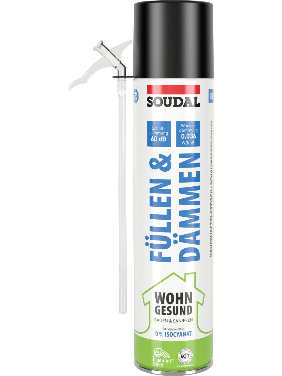 SOUDAL Montagekleber Soudal 1K Füll-/ & Dämmschaum SMX Genius Gun 500