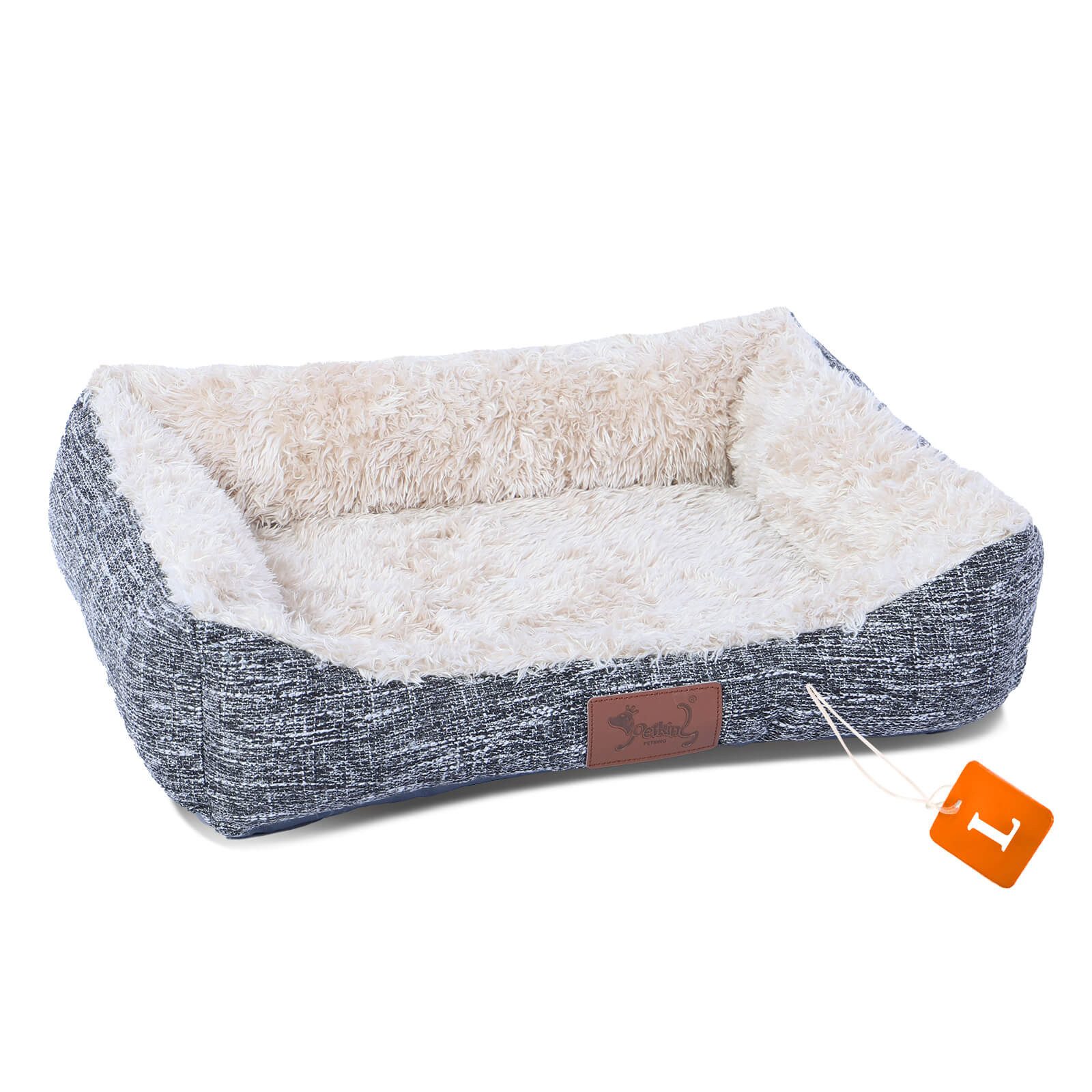 TopMeow Tierbett Hundebett mit Rand, Made günstig online kaufen