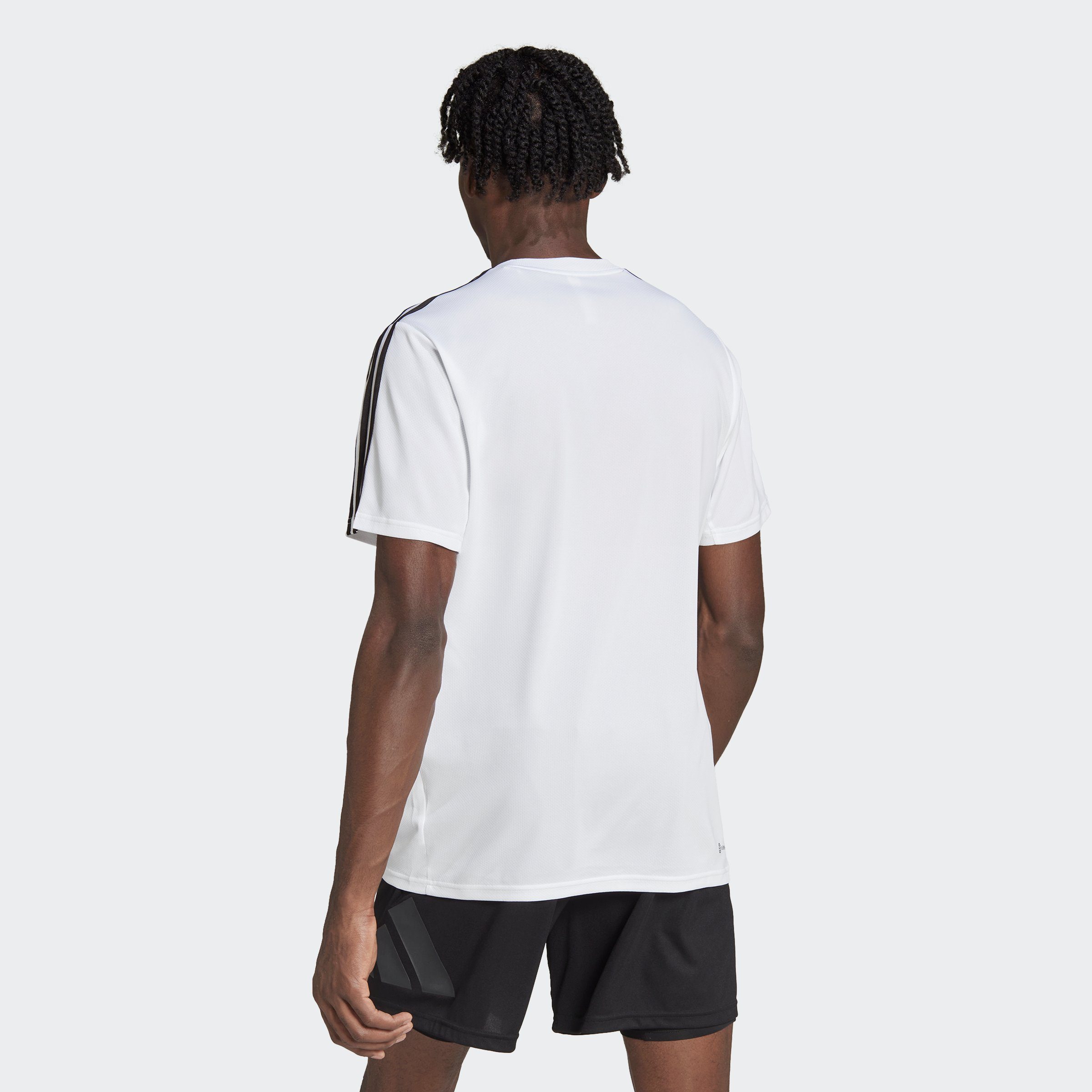 Performance T-Shirt adidas 3S White Black / TR-ES T BASE