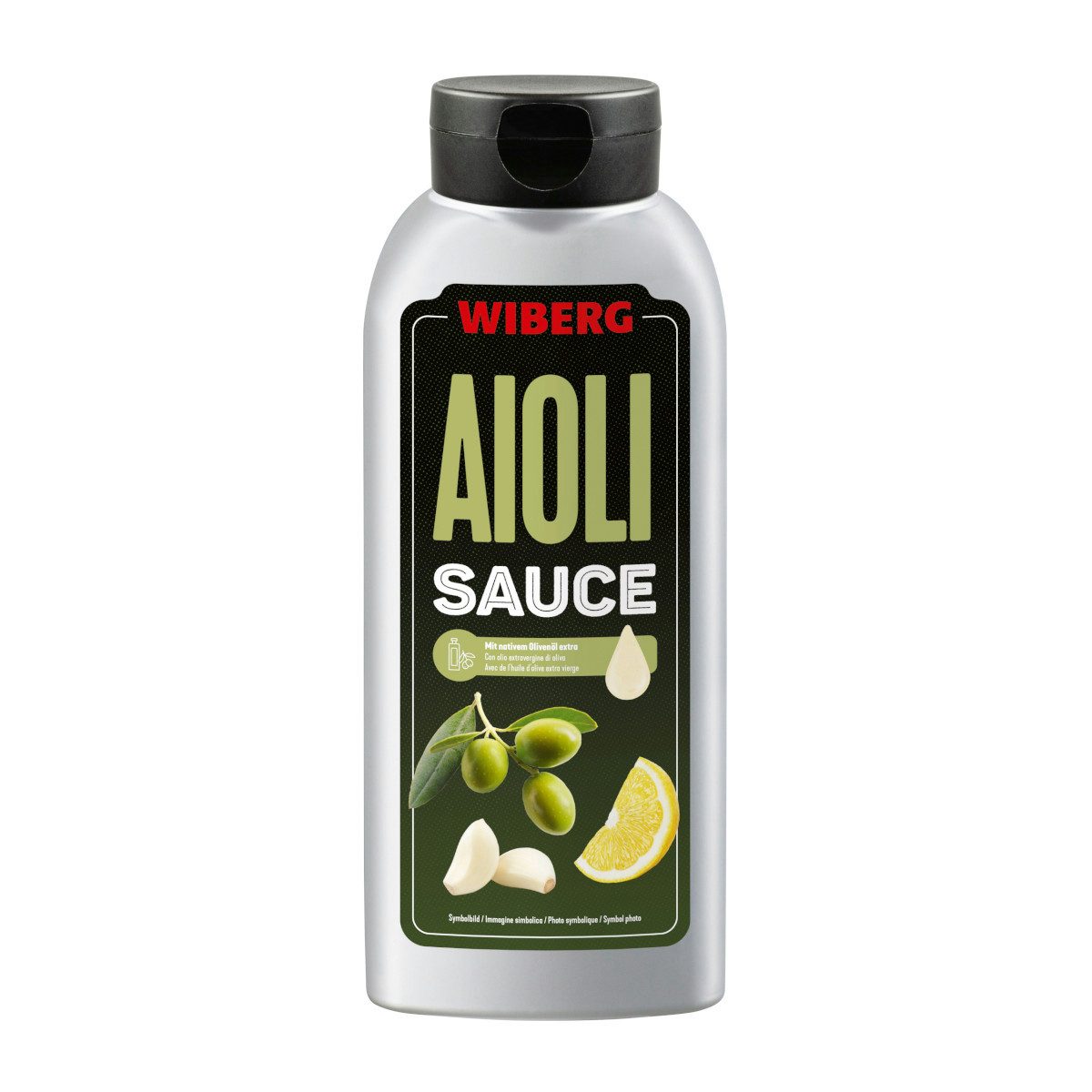 WIBERG Saucen, Wiberg Aioli Sauce Knoblauchsauce intensive Würze Packung 730g