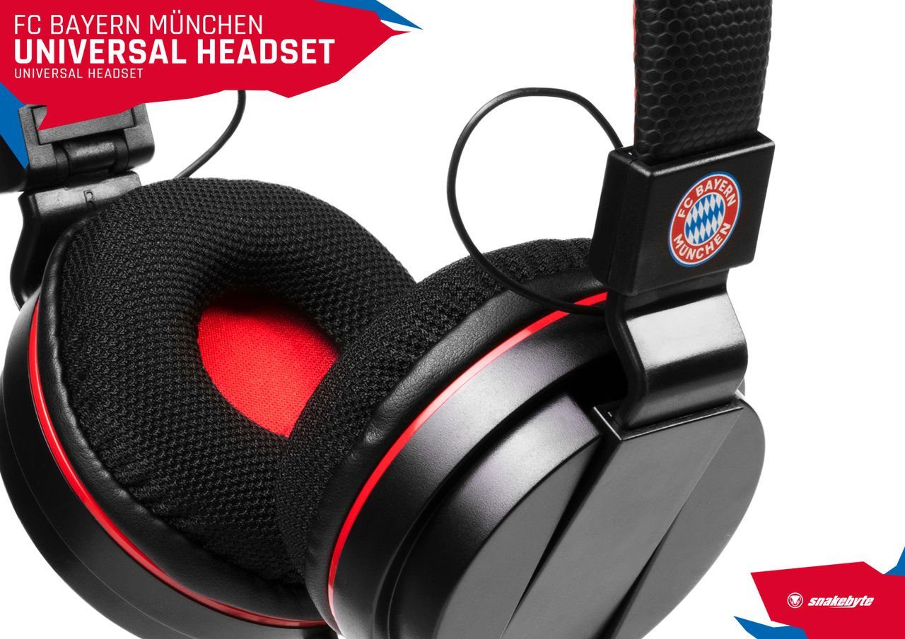 Universal Headset Headset Snakebyte FC Bayern München