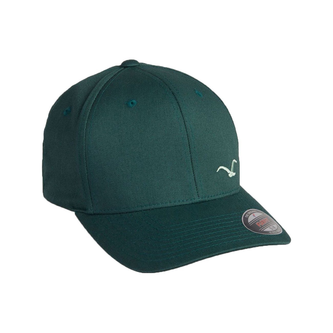 Cleptomanicx Baseball Cap Flex scarab green
