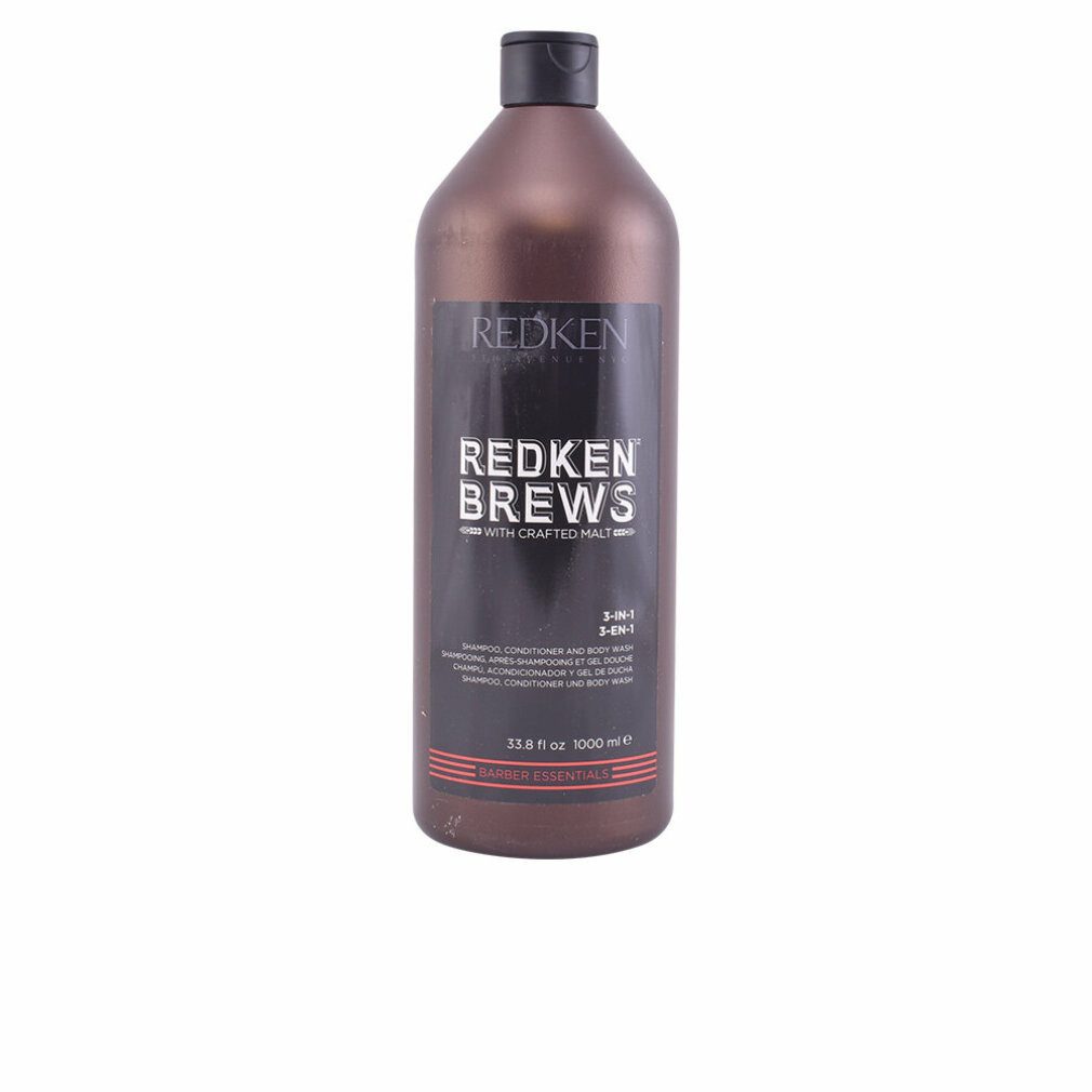 Redken Haarshampoo BREWS 3 in 1 1000ml