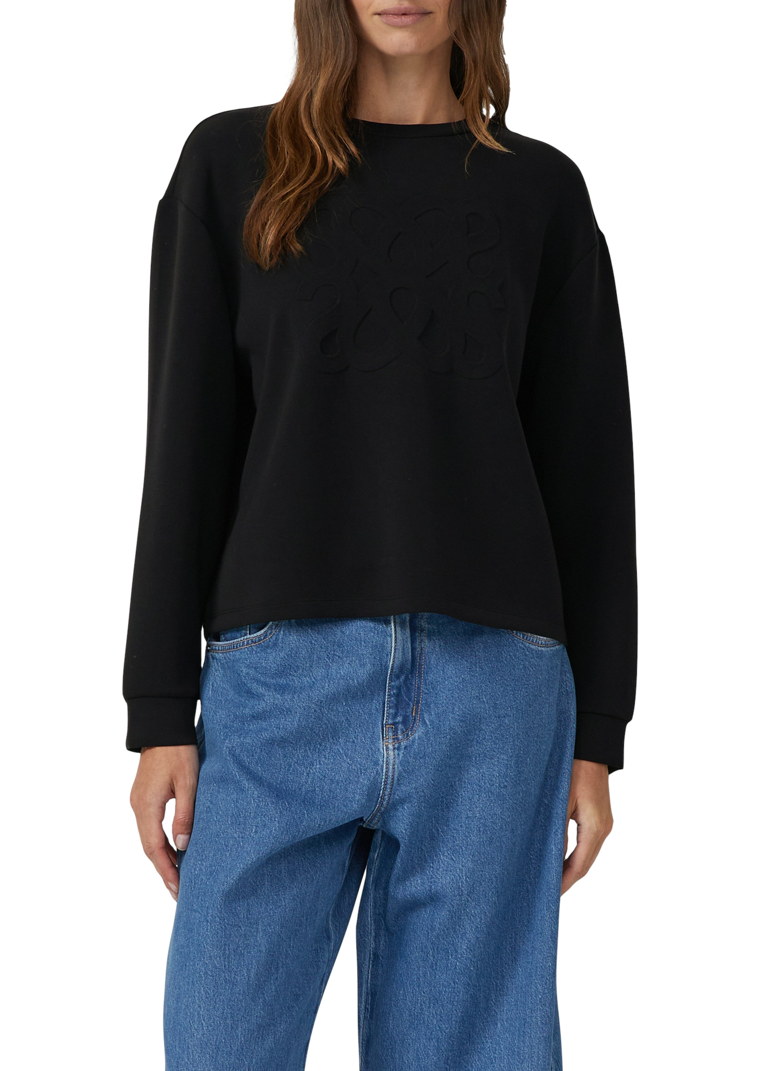 s.Oliver Sweatshirt mit Prägung