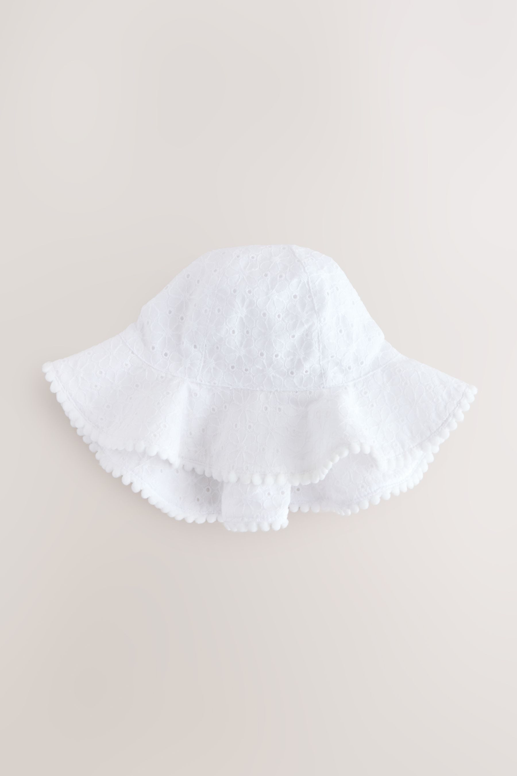 Next Fischerhut Baby Sommerhüte mit Lochstickerei, 2er-Pack (2-St)