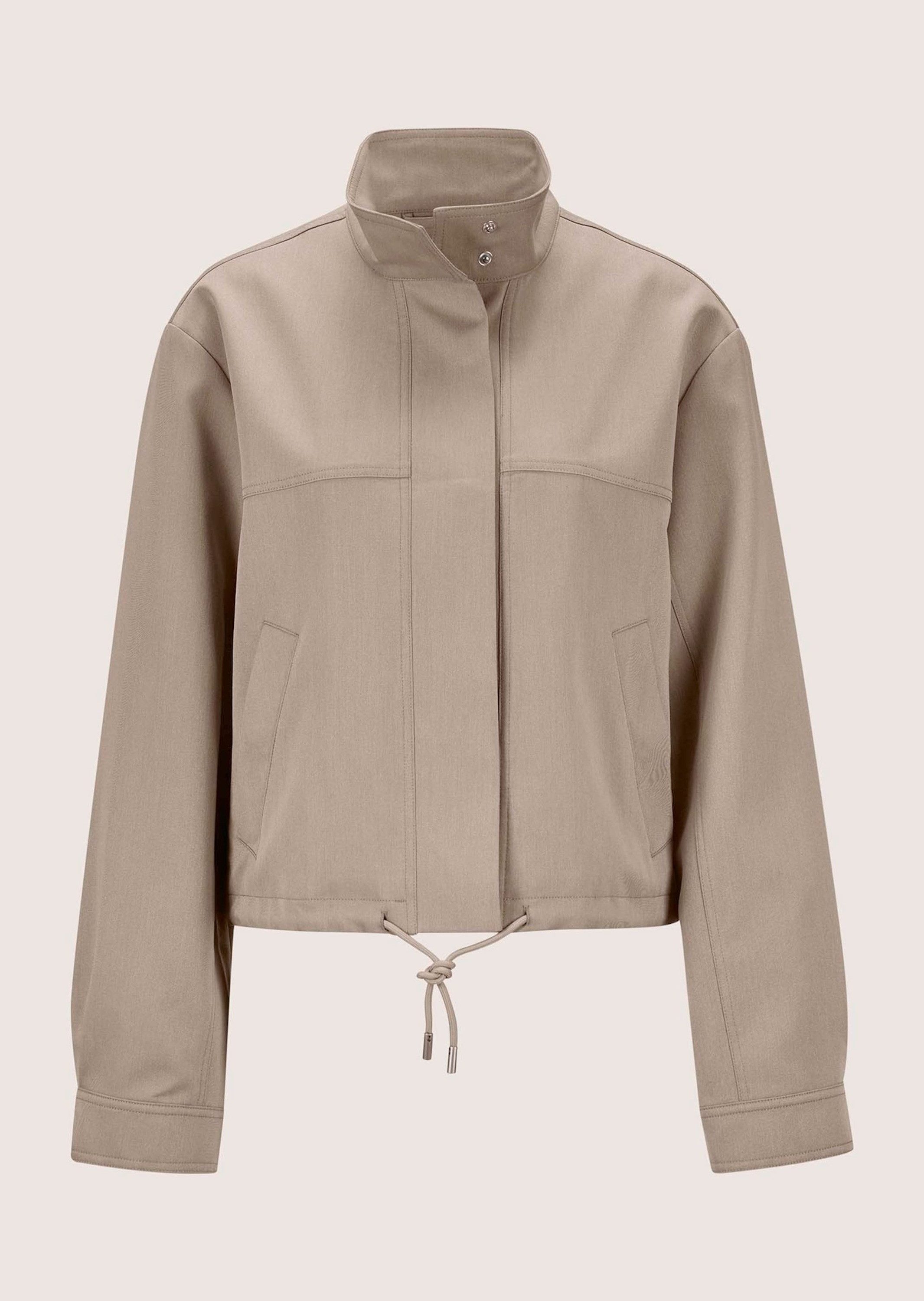 Outdoorjacke Kurzjacke mit Stehkragen