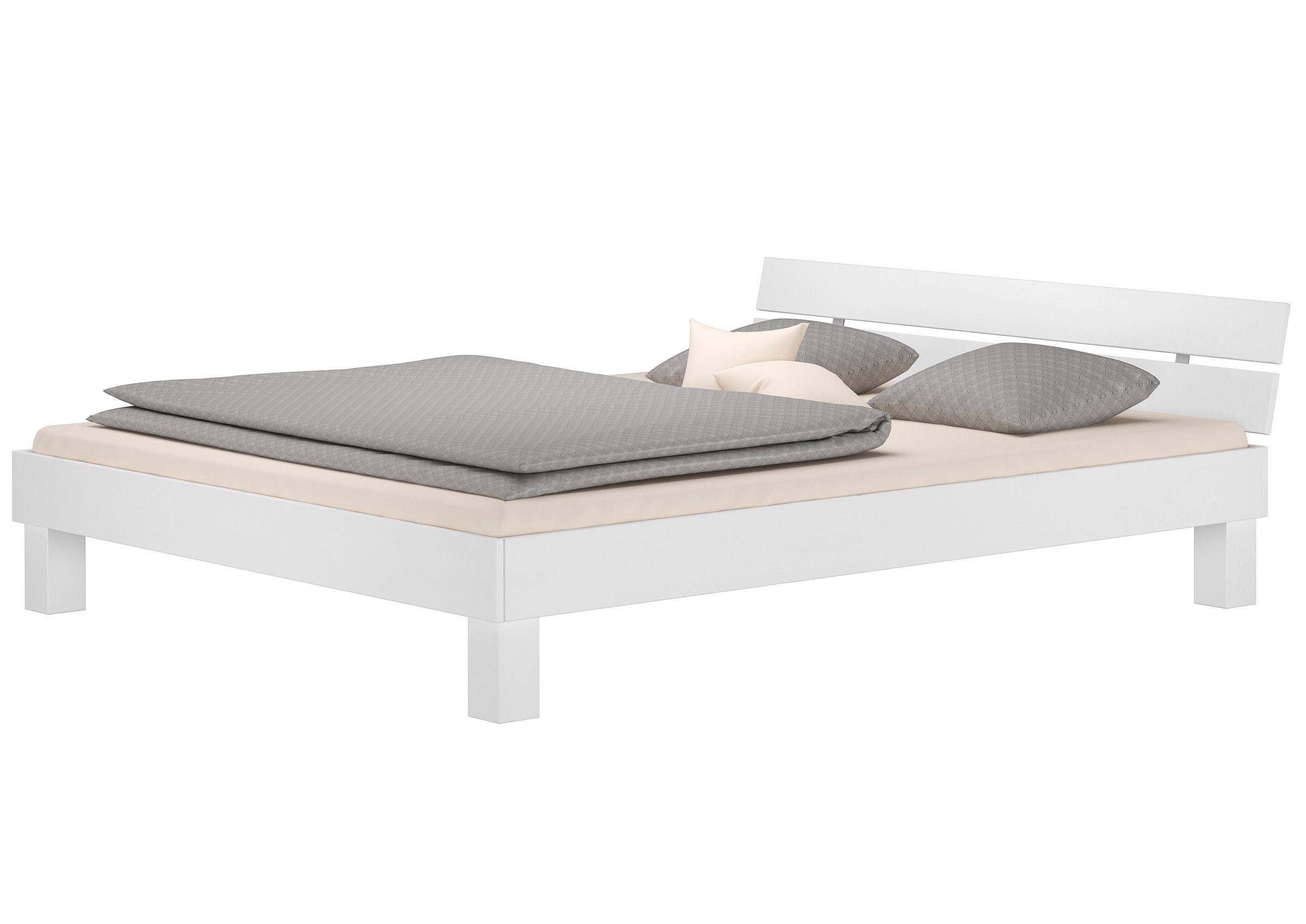 ERST-HOLZ Bett Massivholzbett Echtholzbett Buche massiv günstig online kaufen