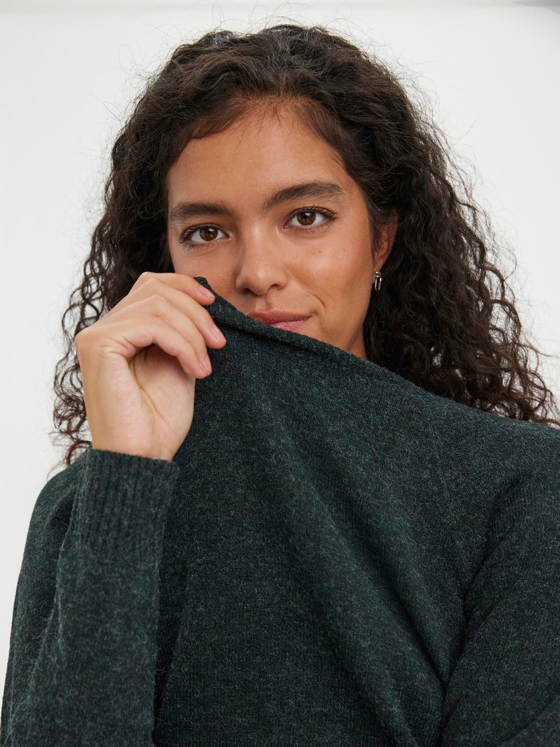 Vero Moda Rundhalspullover VMDOFFY LS O-NECK günstig online kaufen