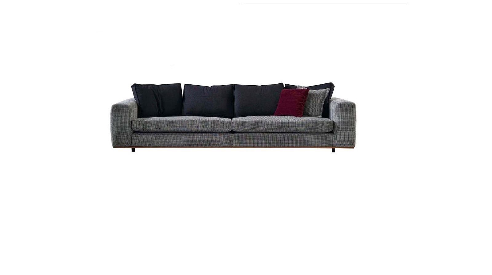 JVmoebel 4-Sitzer Viersitzer Sofa 4 Sitzer Couch Stoff Stoffsofa Polstersofa Modern, 1 Teile, Made in Europa