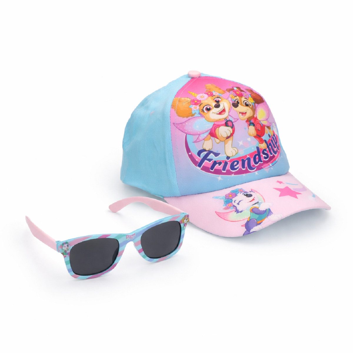PAW PATROL Baseball Cap Kinder Accessoire Set Cap und Sonnenbrille