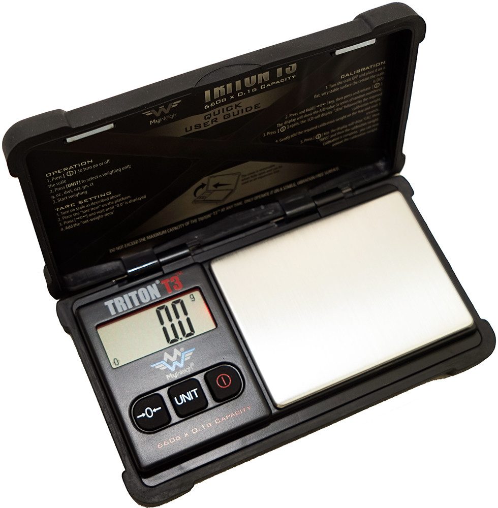 MyWeigh Taschenwaage Digitale Feinwaage T3-660, 660 g / 0,1 g, Taschenwaage