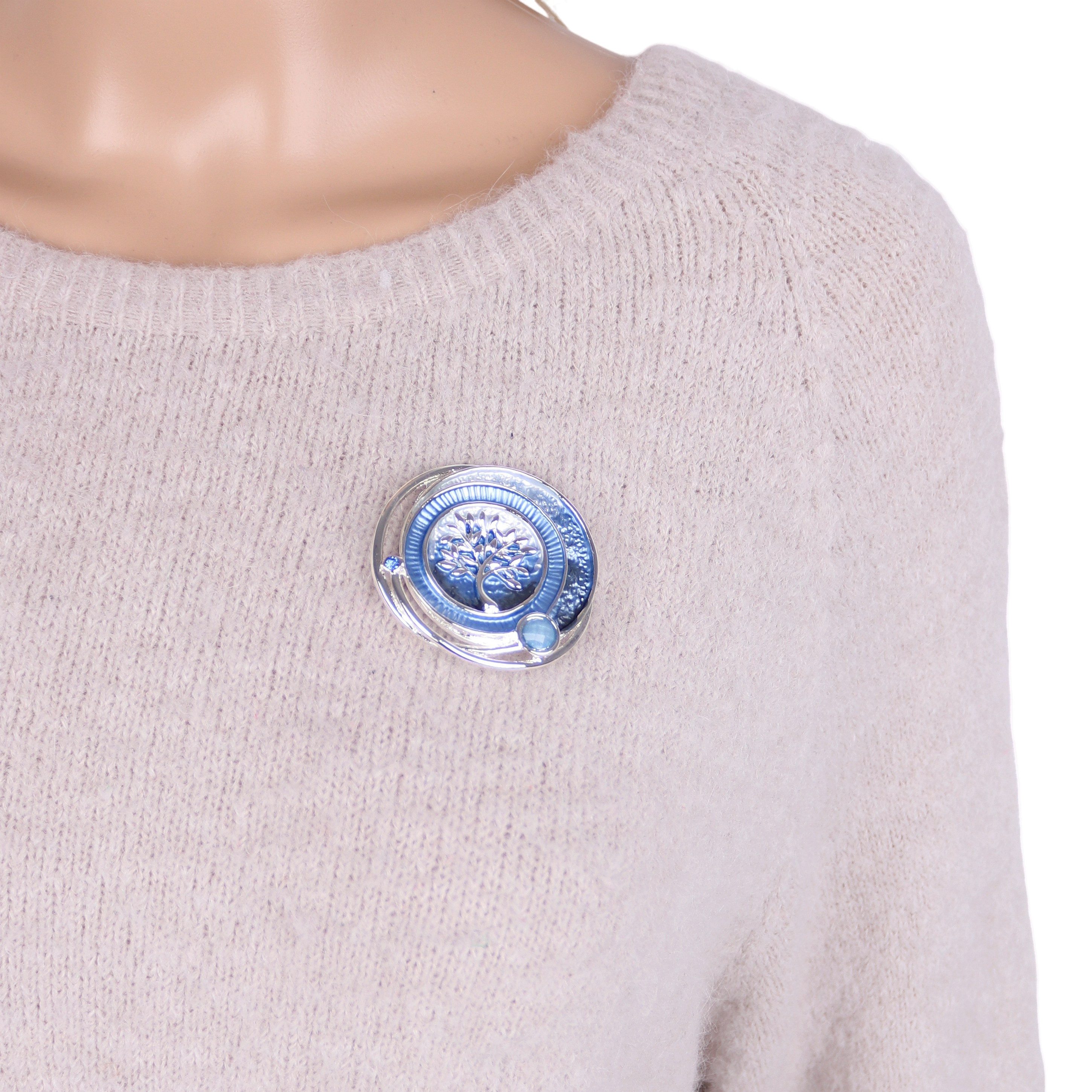 MIRROSI Brosche Magnetbrosche für Damen elegant, wunderschönes Design