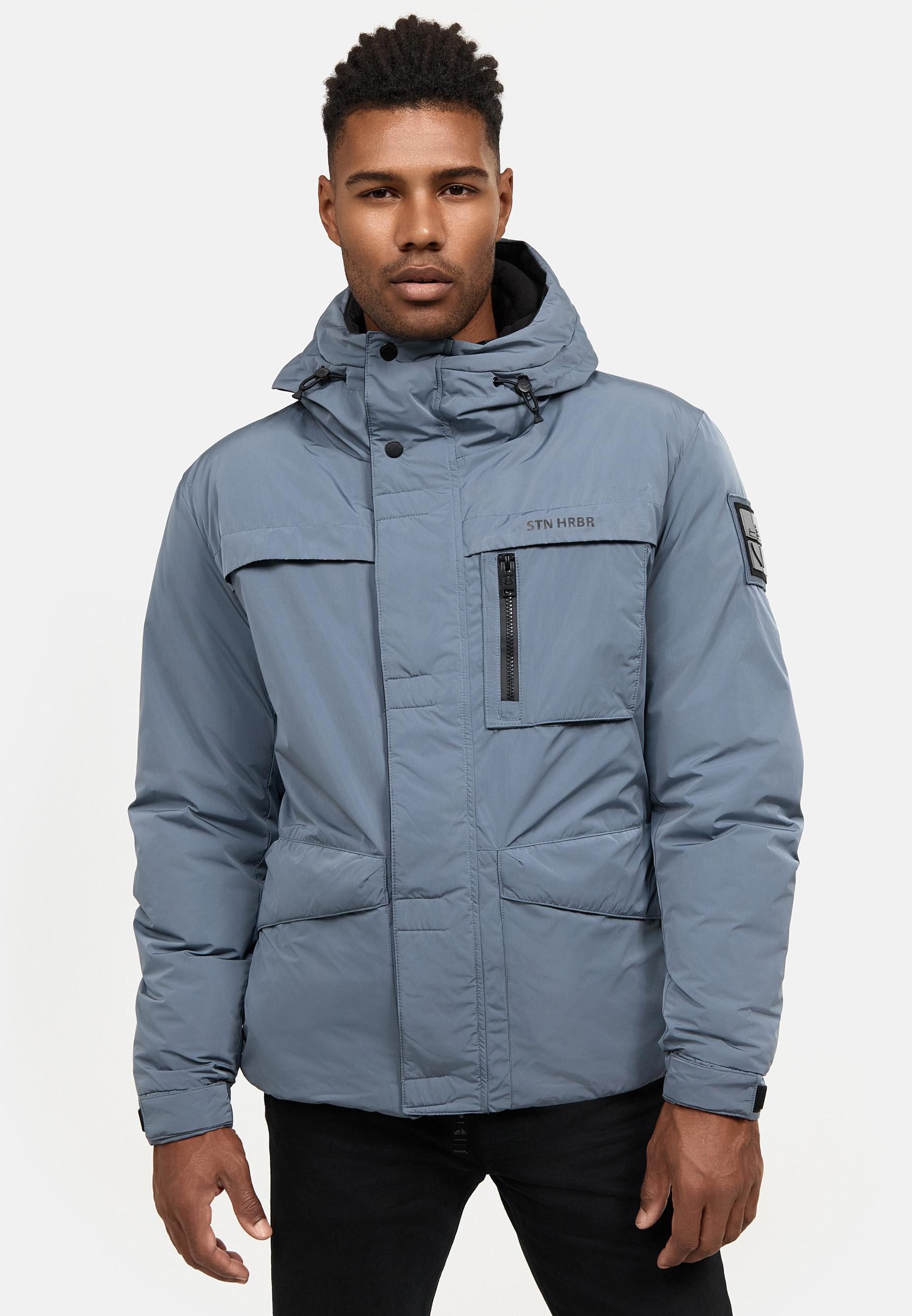 Stone Harbour Winterjacke Yorchii XX Herren Outdoorjacke mit Fleece-Innenfutter