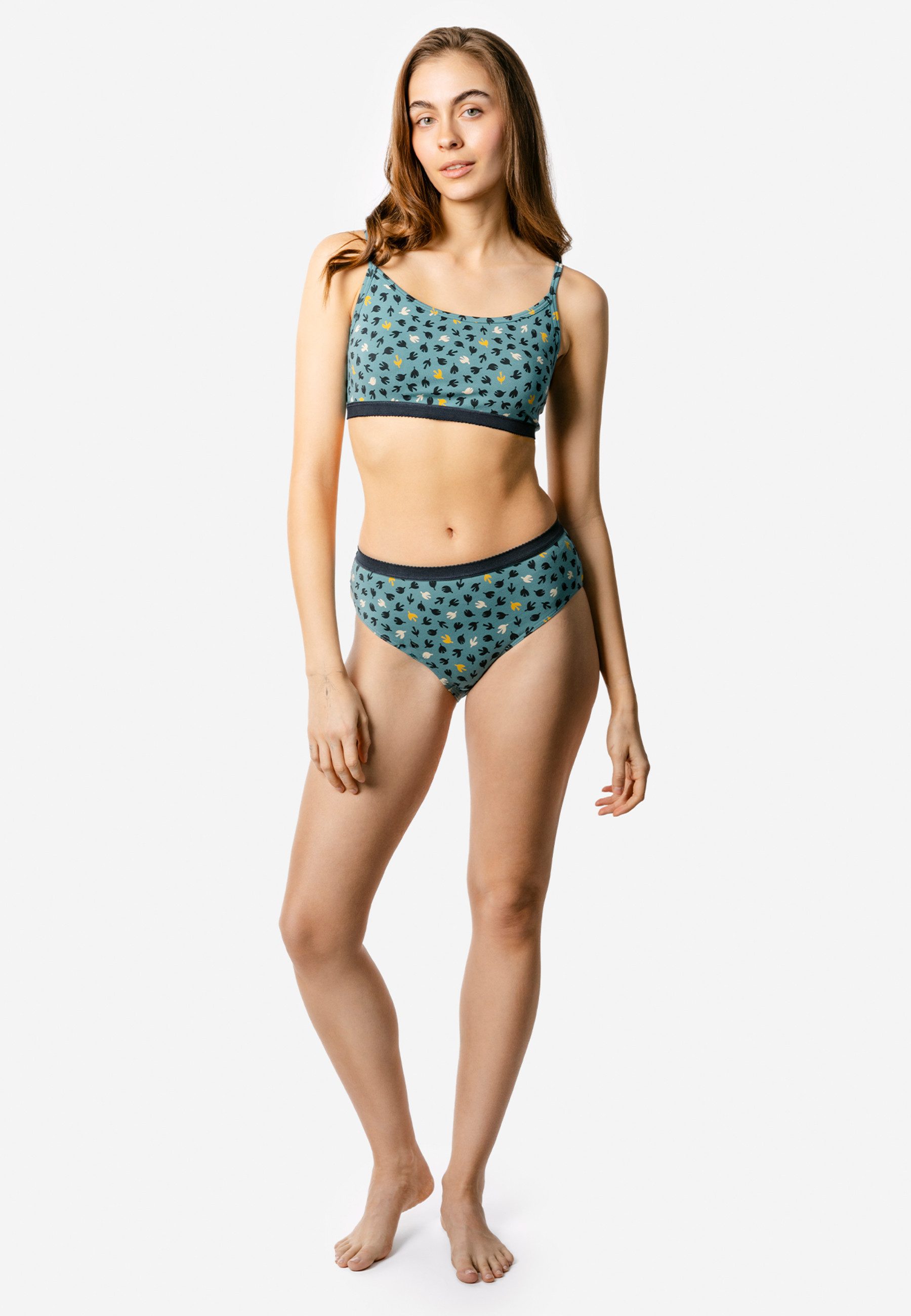 LIVING CRAFTS Bustier PIPPA, Mehrfachpack GOTS zertifiziert