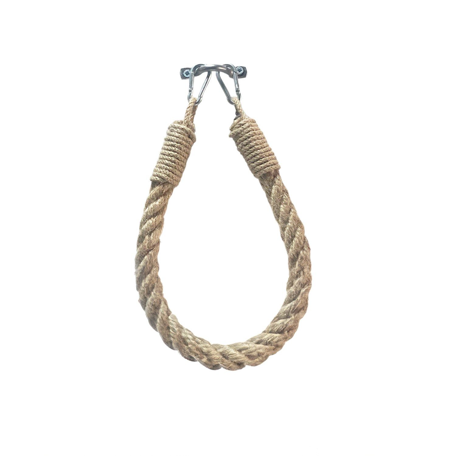 Skye Decor Handtuchhalter 100% METAL & ROPE, 22 cm x 3 cm x 14 cm L2606
