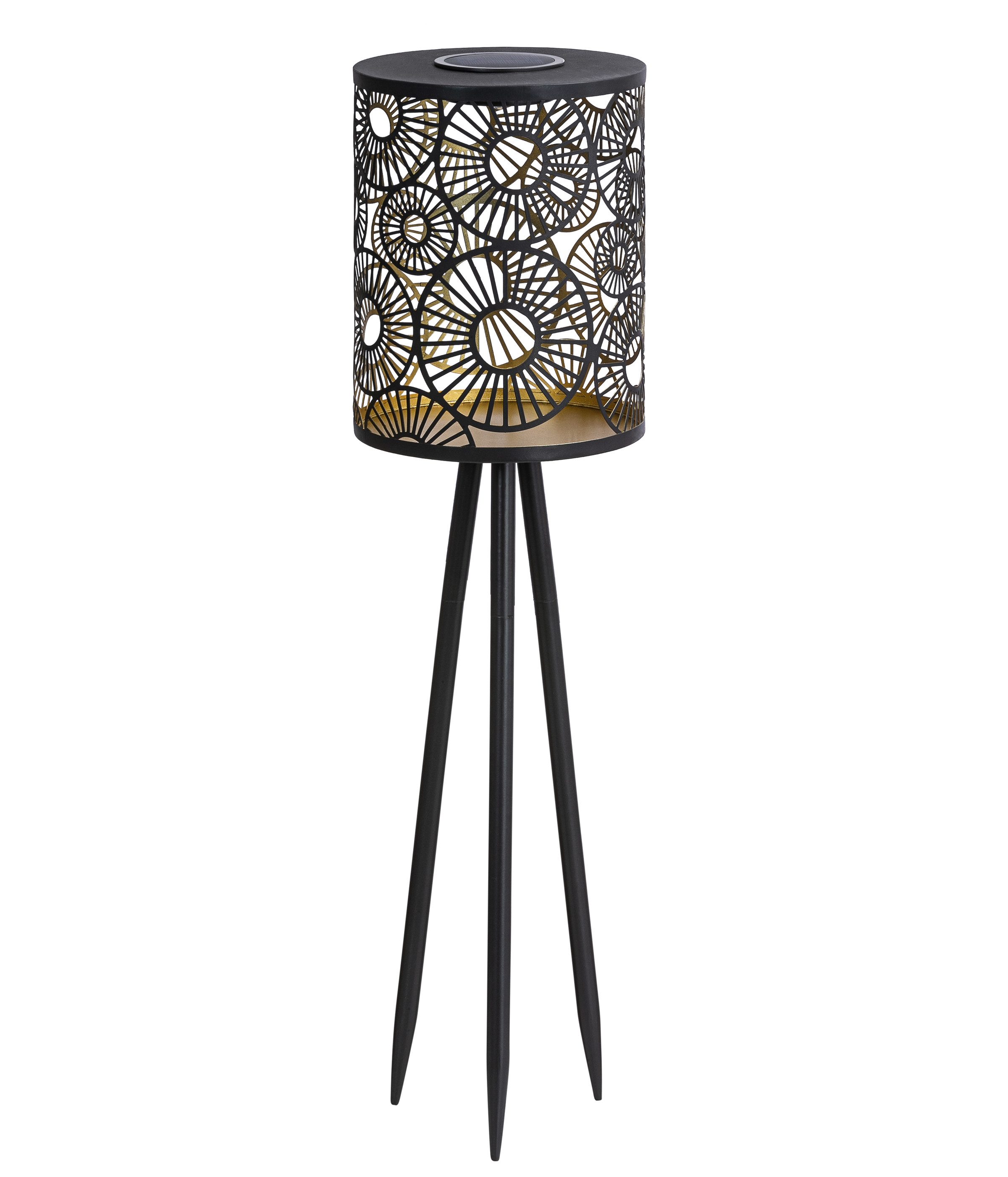 Dehner LED Solarleuchte Solar-Laterne Rabat, verschiedene Höhen, Warmweiß, günstig online kaufen