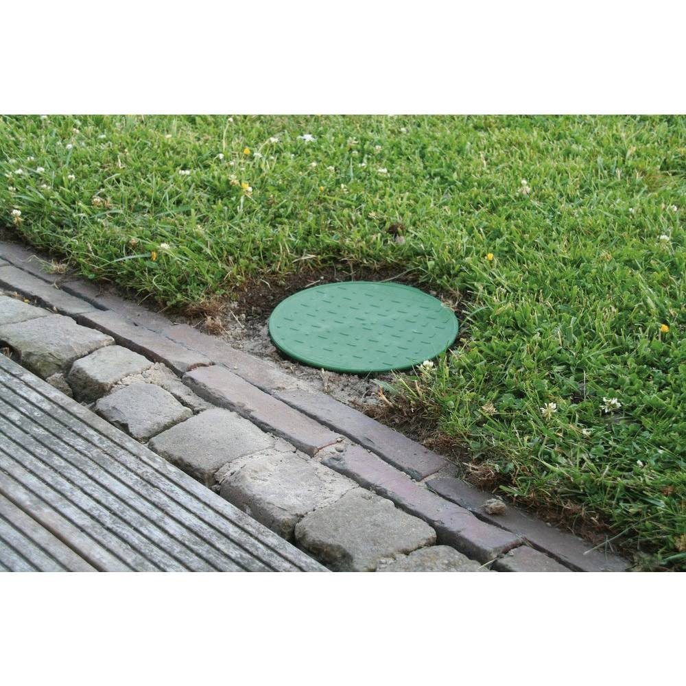 HEITRONIC Gartensteckdose Bodeneinbaudose 250/315 mm 21035