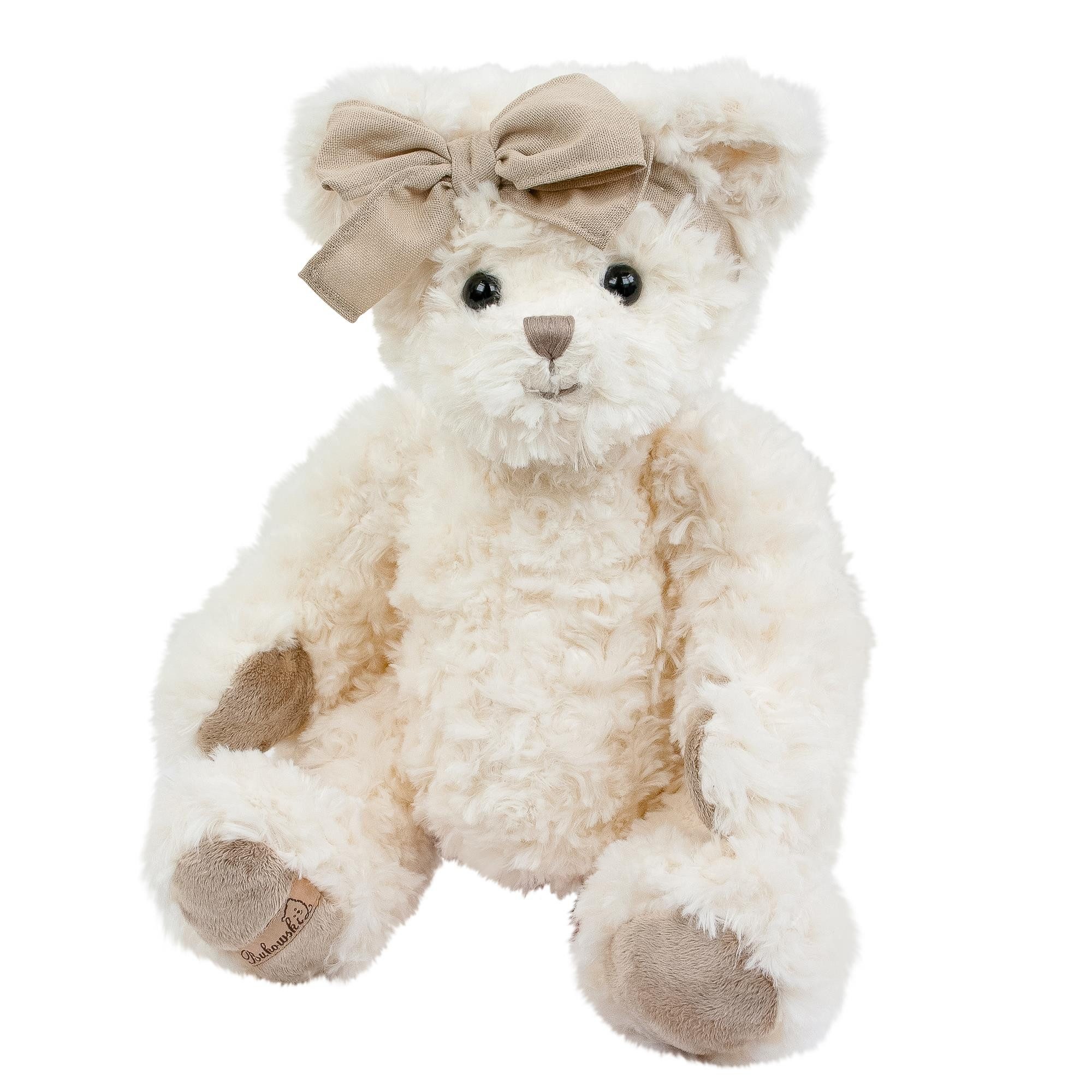 Bukowski Kuscheltier Bukowski Teddybär Emma 40 cm weiß