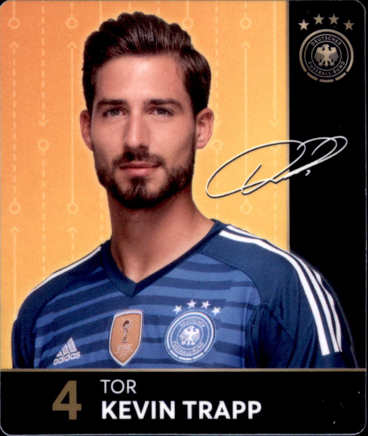 REWE Sammelkarte 4 - Kevin Trapp - REWE WM18 Sammelkarte