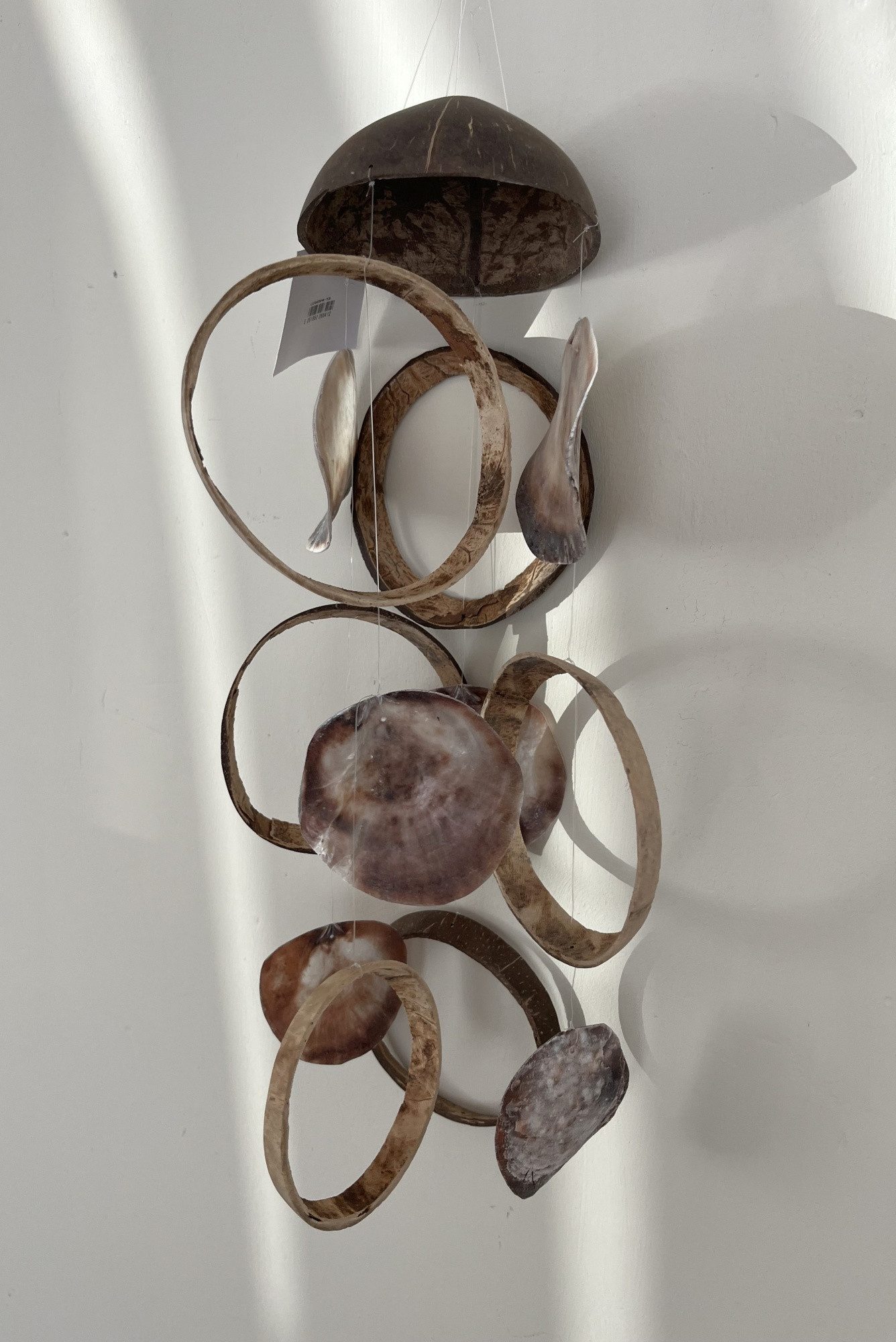 VARIOS Windspiel, Naturfarben