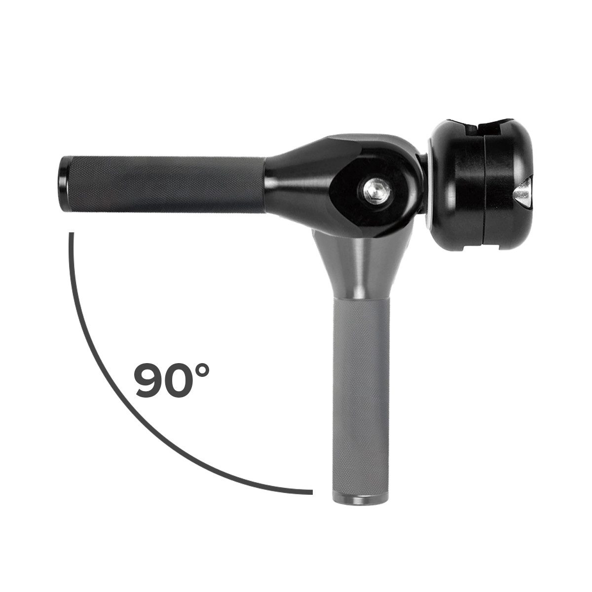 Tourtecs Motorradheber Hebe / Aufbock Griff für BMW R 1200 GS / R 1250 GS 13-23 HG22 schwarz