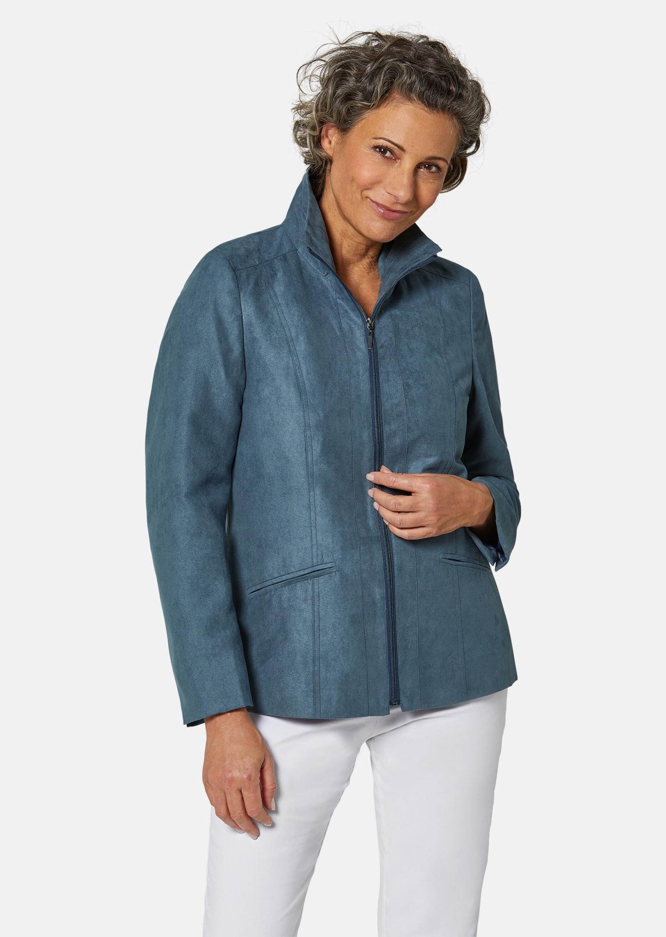 GOLDNER Outdoorjacke Pflegeleichte Lederimitatjacke Edle, authentische günstig online kaufen