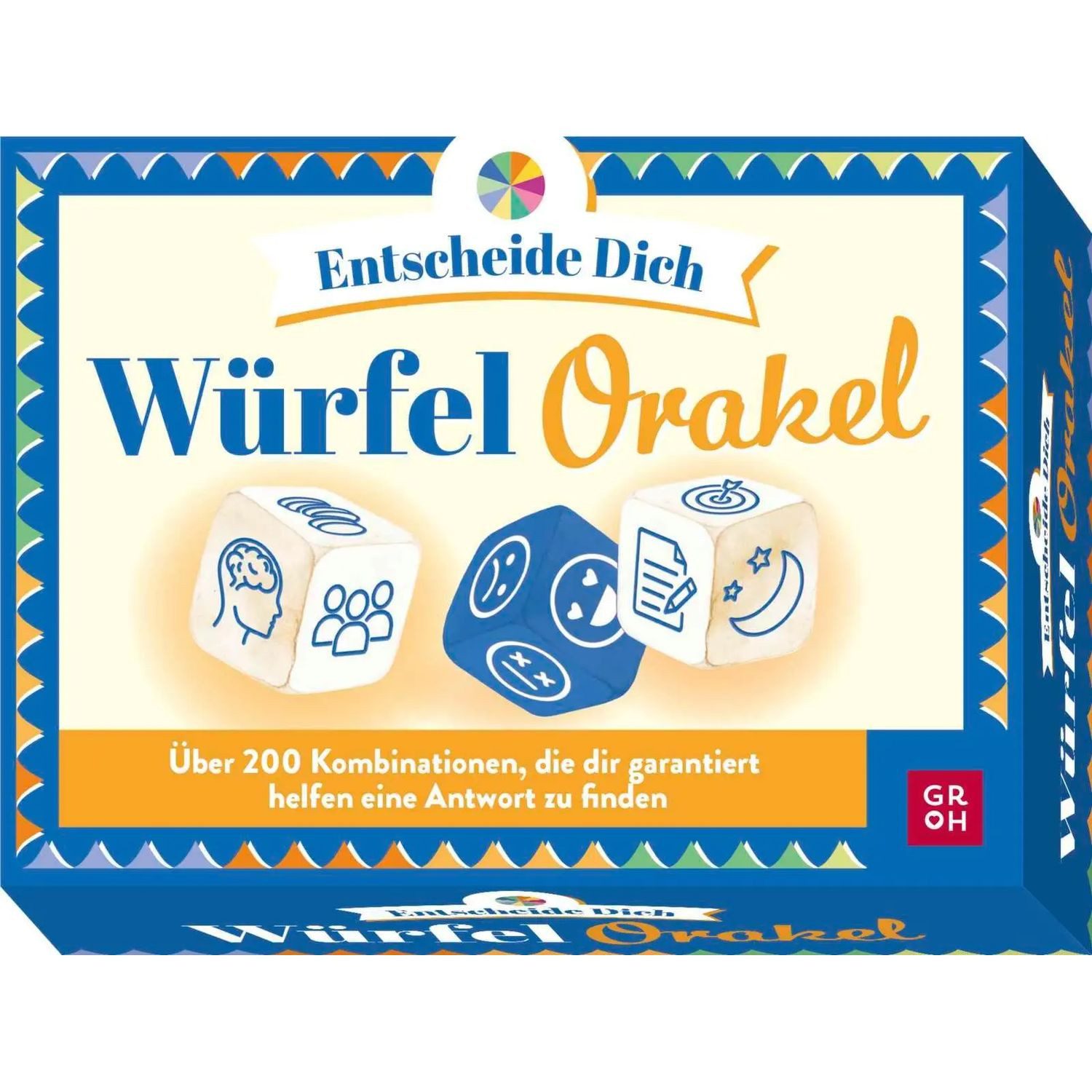 groh Verlag Spiel Würfelorakel - Entscheide dich