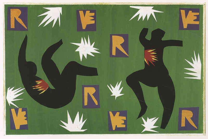 Kunstdruck Drawing for the Cover of Verve Henri Matisse 1943 Kunstdruck Werbung 9, (1 St)