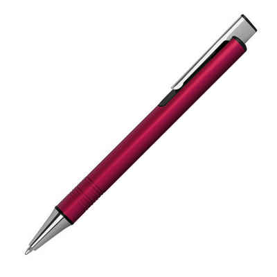 Livepac Office Kugelschreiber Kugelschreiber aus Metall / mit extravagantem Clip / Farbe: rot