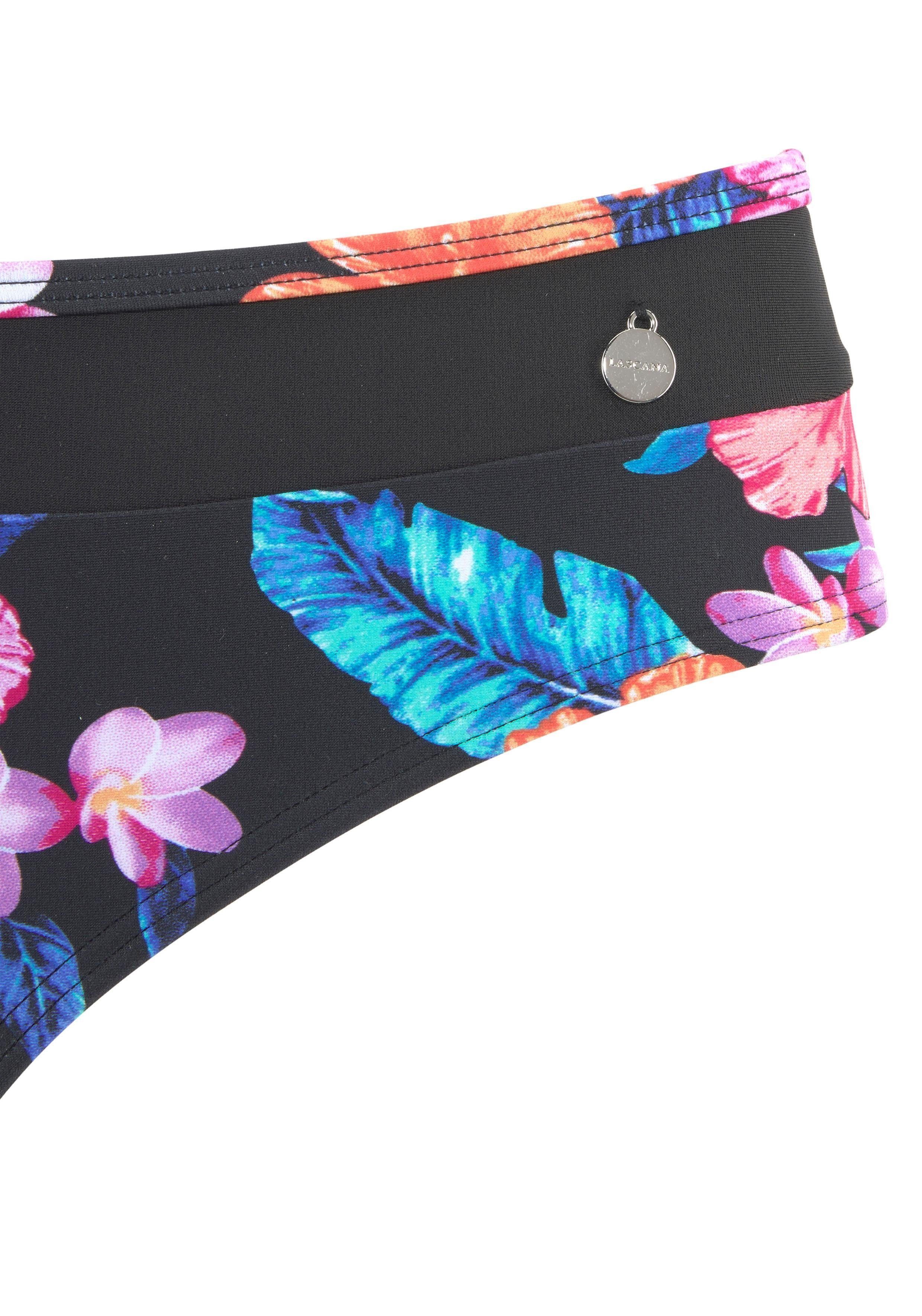 LASCANA Bügel-Bikini mit breiten Trägern und Print