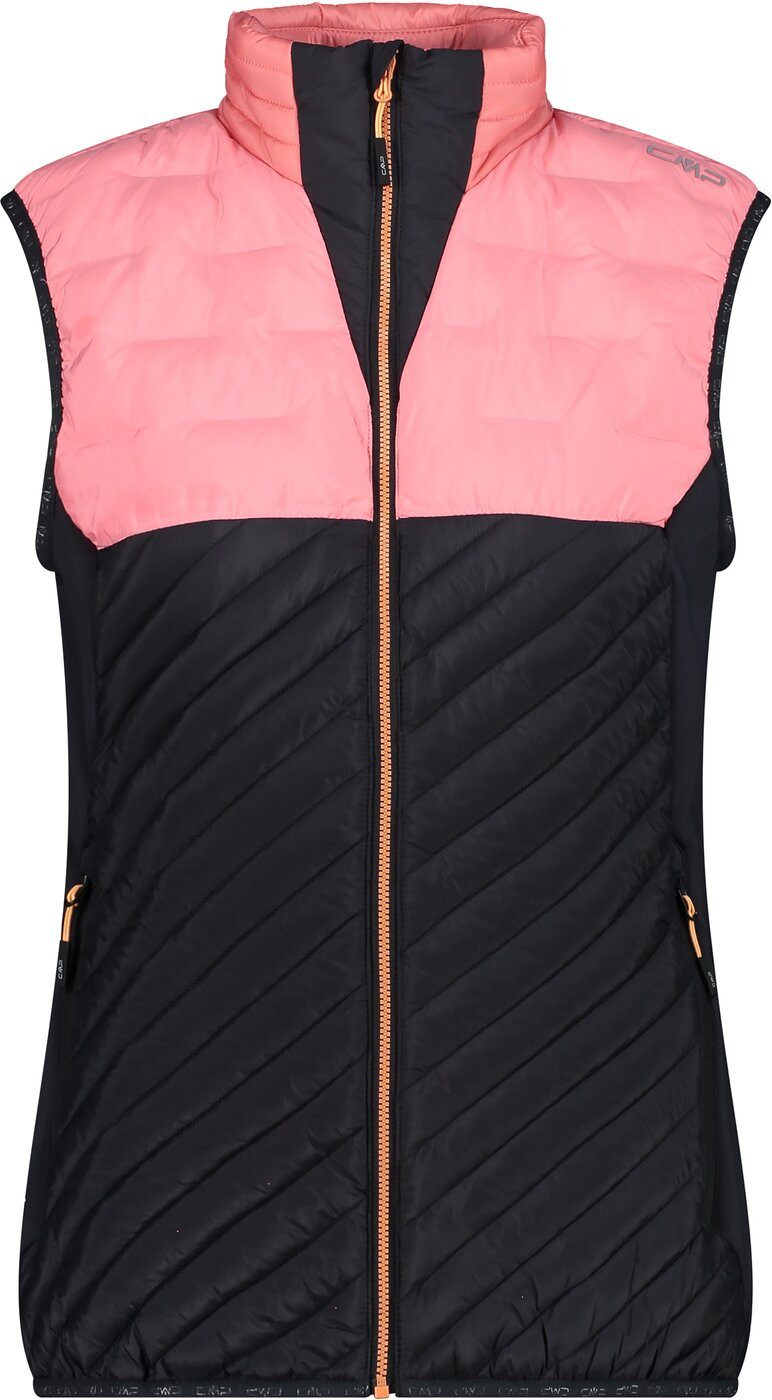 Funktionsweste WOMAN VEST HYBRID ANTRACITE-PESCA