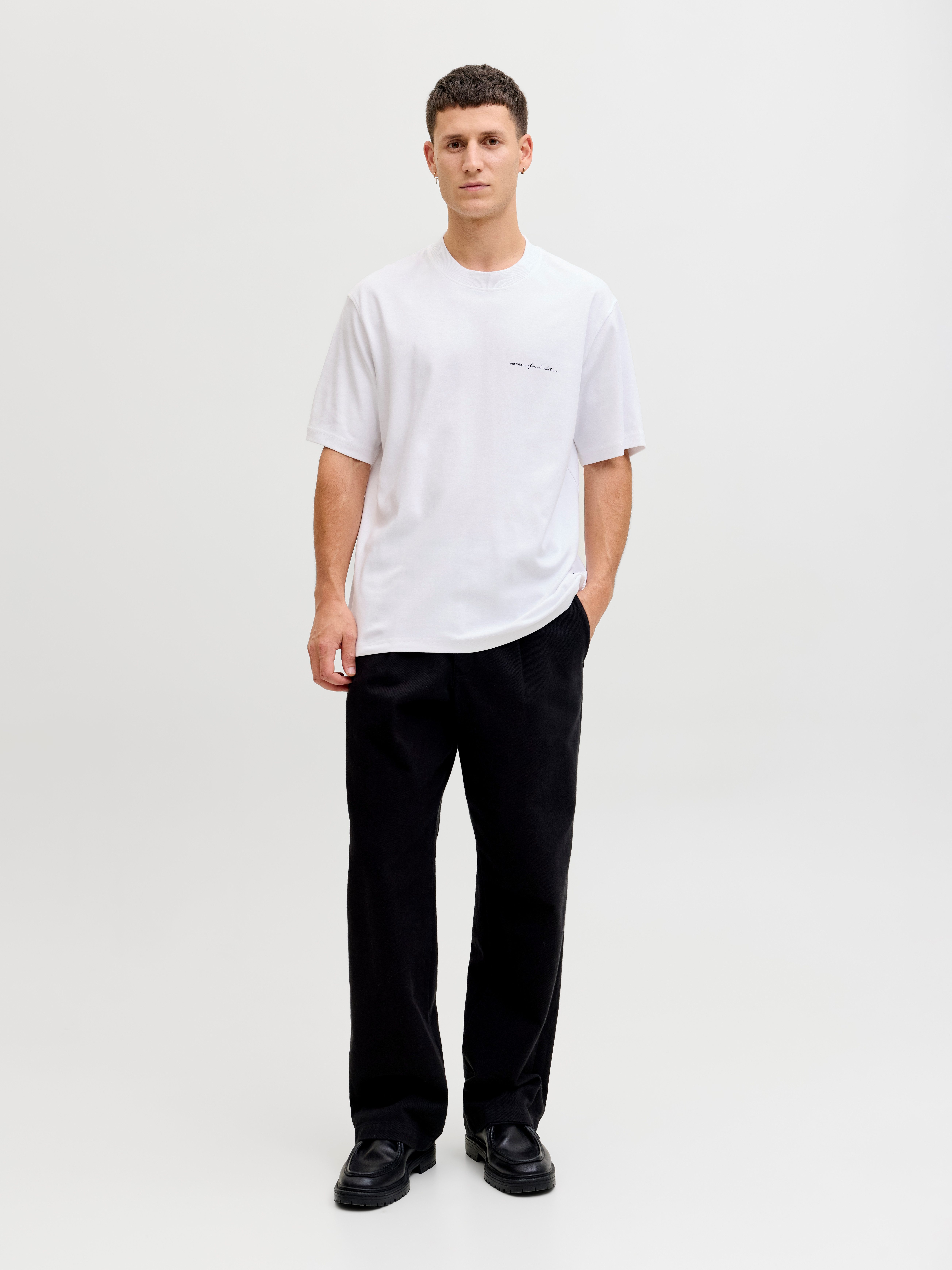 Jack & Jones T-Shirt JPRBLAOWEN SS BRANDING TEE SN Baumwollmischung, relaxed fit – Bild 5 von 5